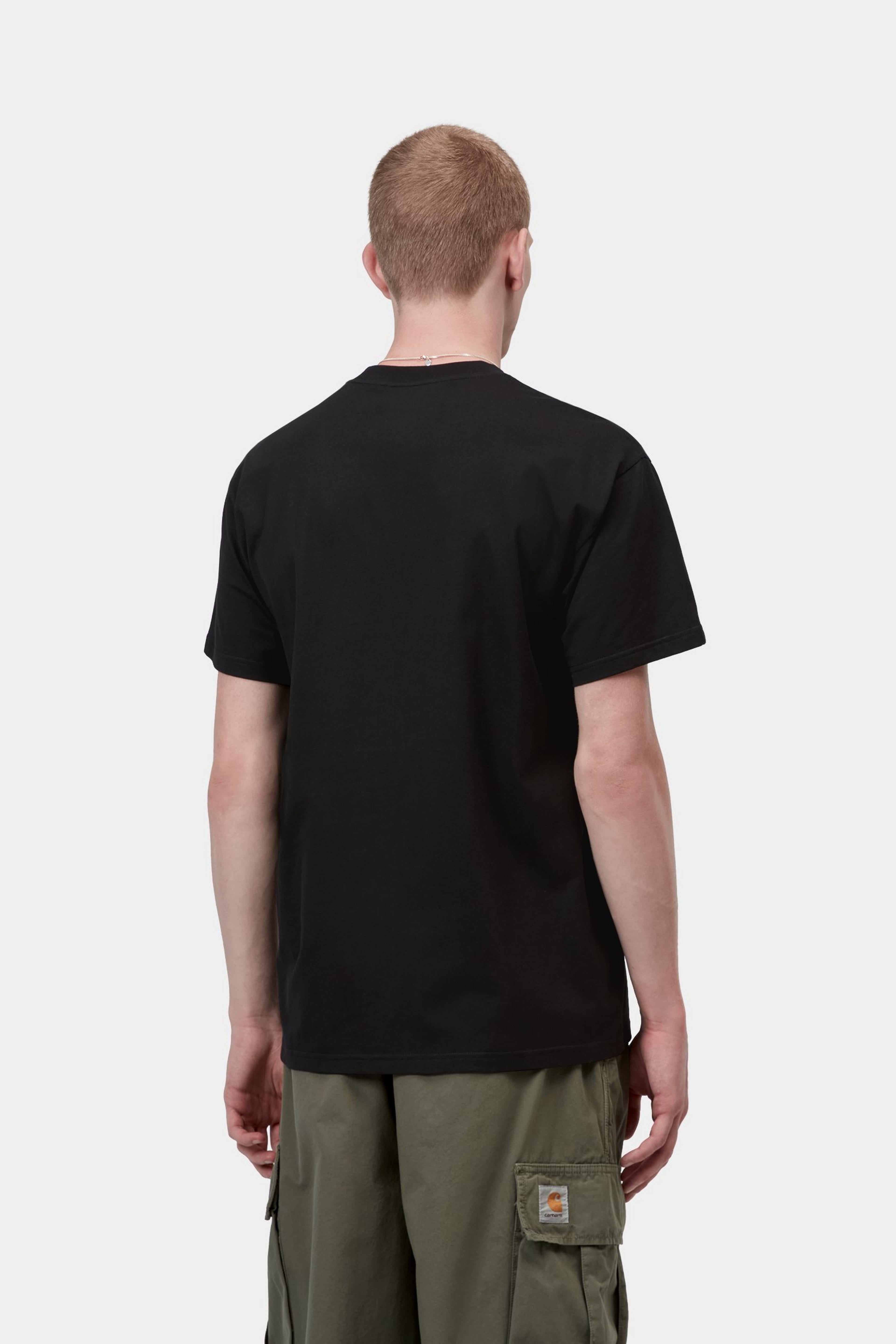 S/S Bumper Stickers T-Shirt - Black