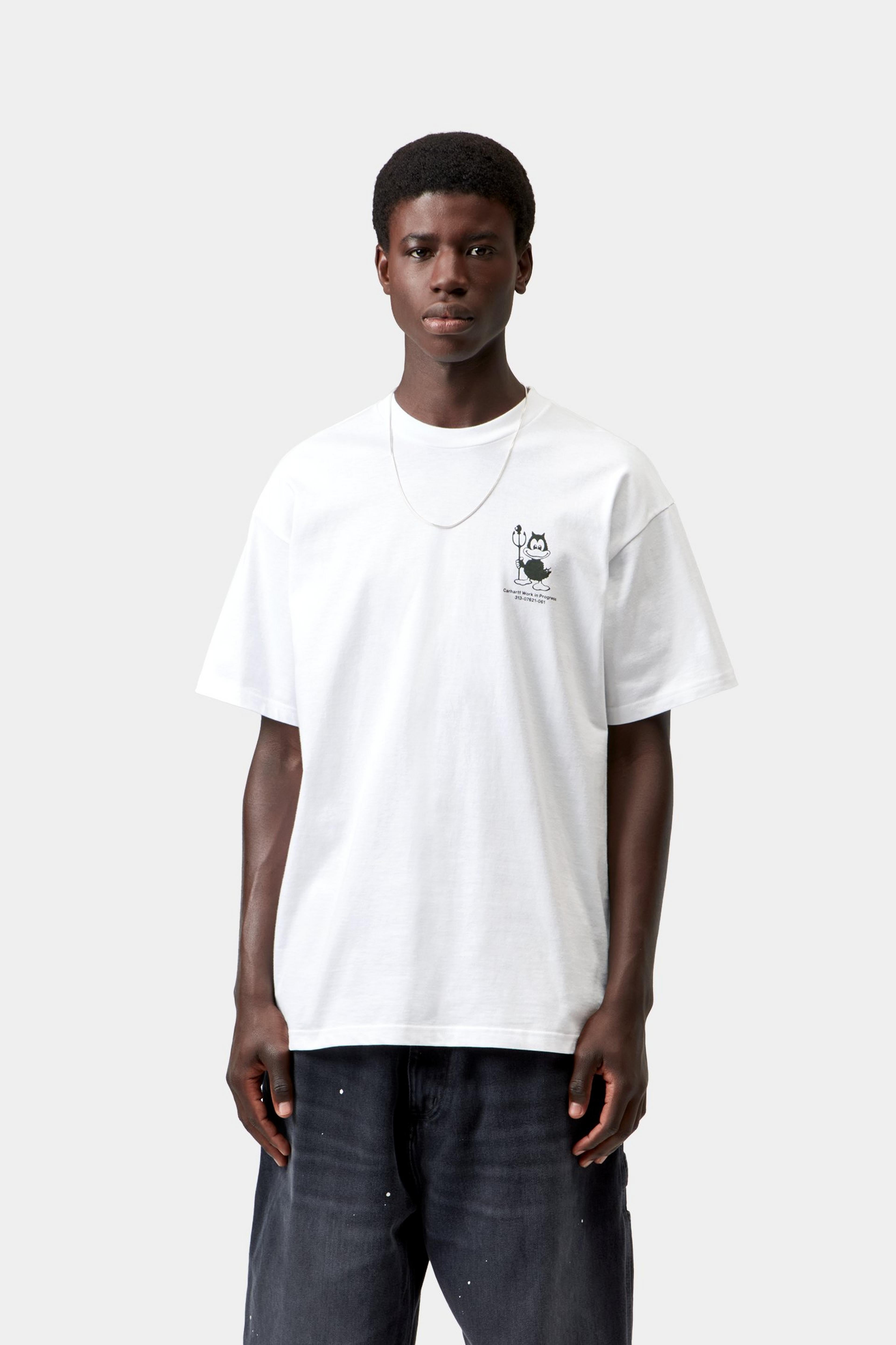S/S Bumper Car T-Shirt - White