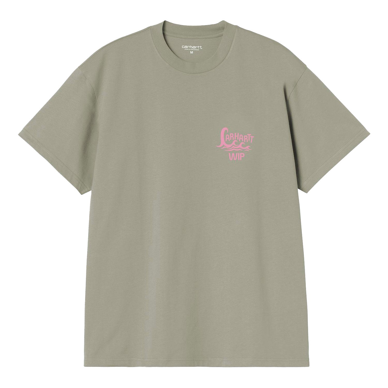 S/S Waves T-Shirt - Shady Green