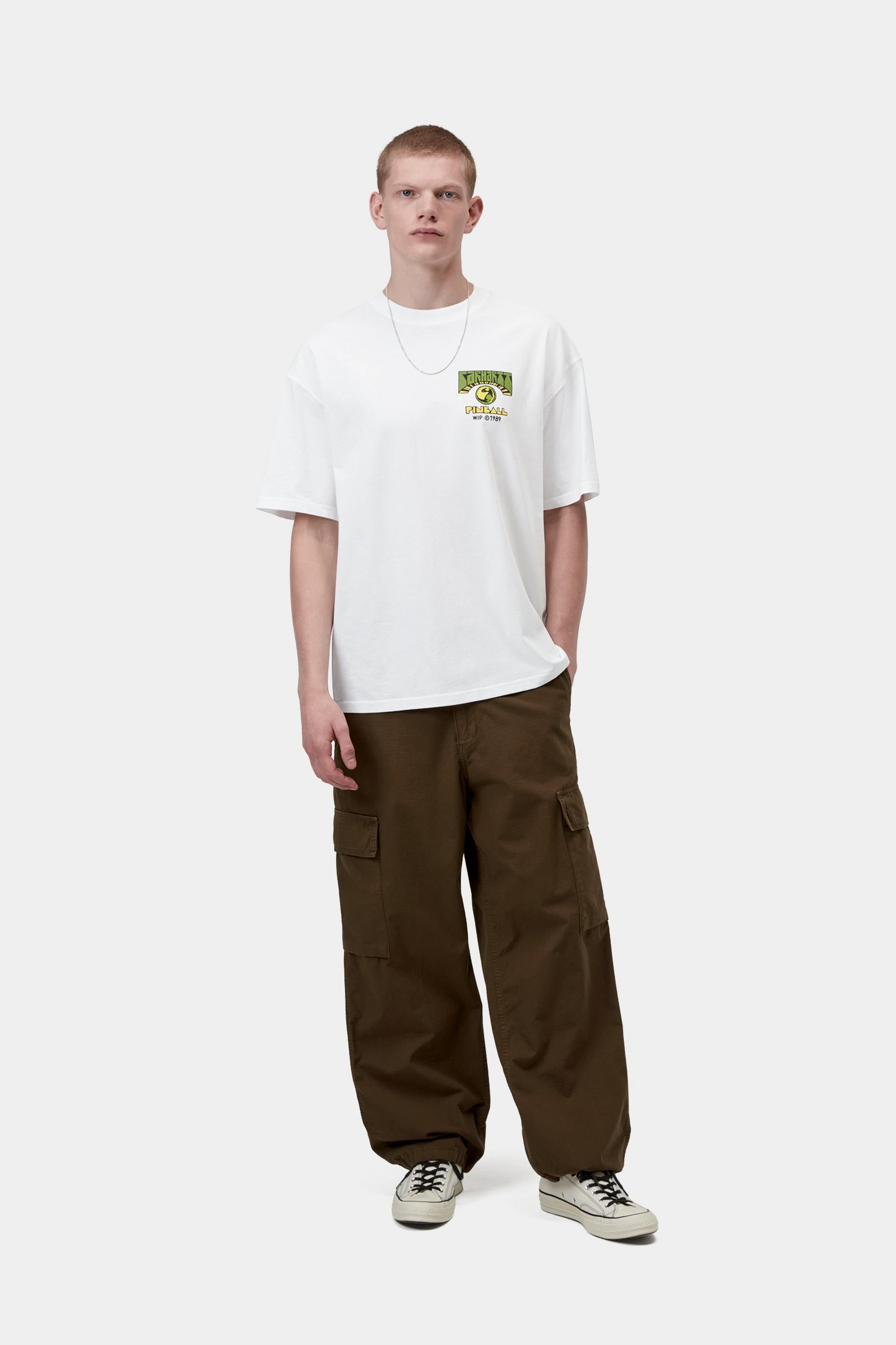 S/S Pinball T-Shirt - White