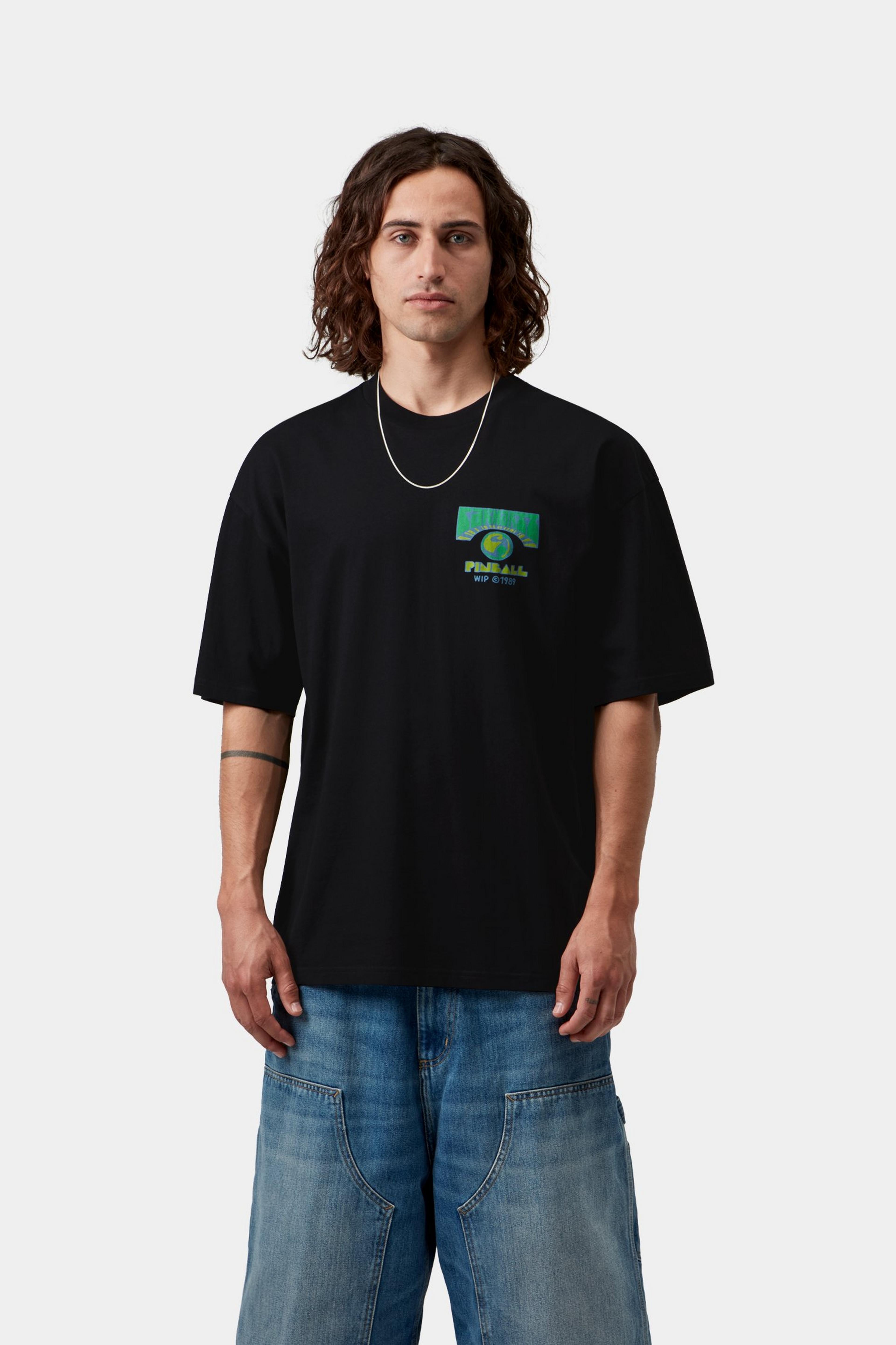 S/S Pinball T-Shirt - Black