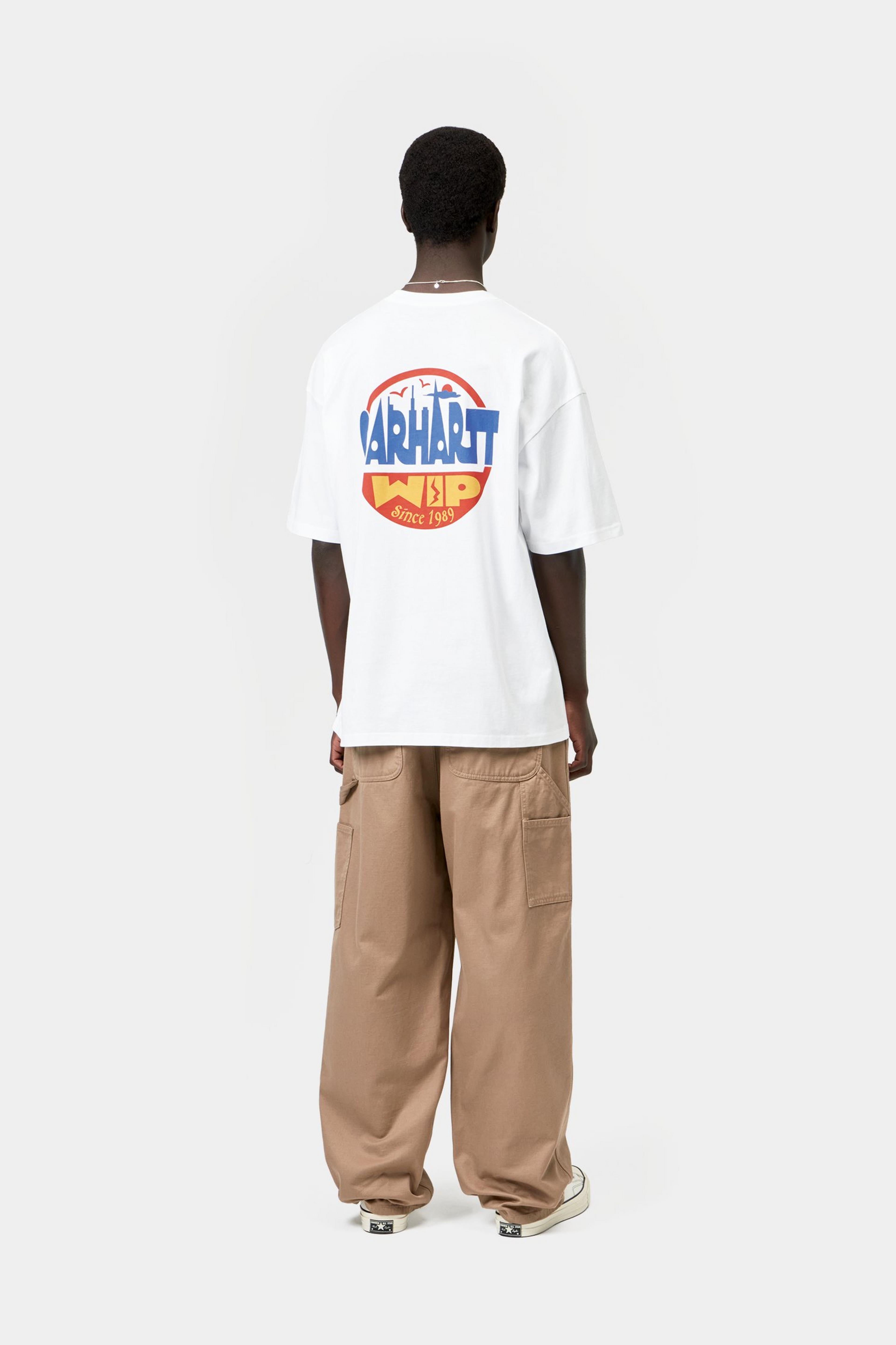 S/S Luggage Label T-Shirt - White 4