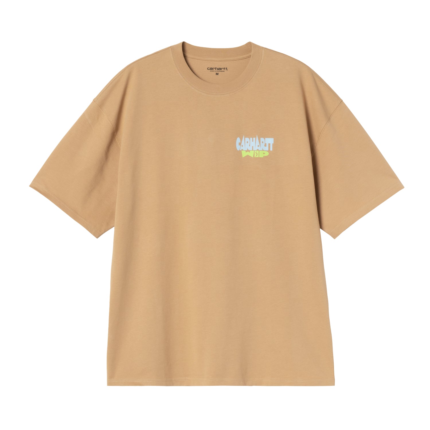 S/S Luggage Label T-Shirt - Dusty H Brown