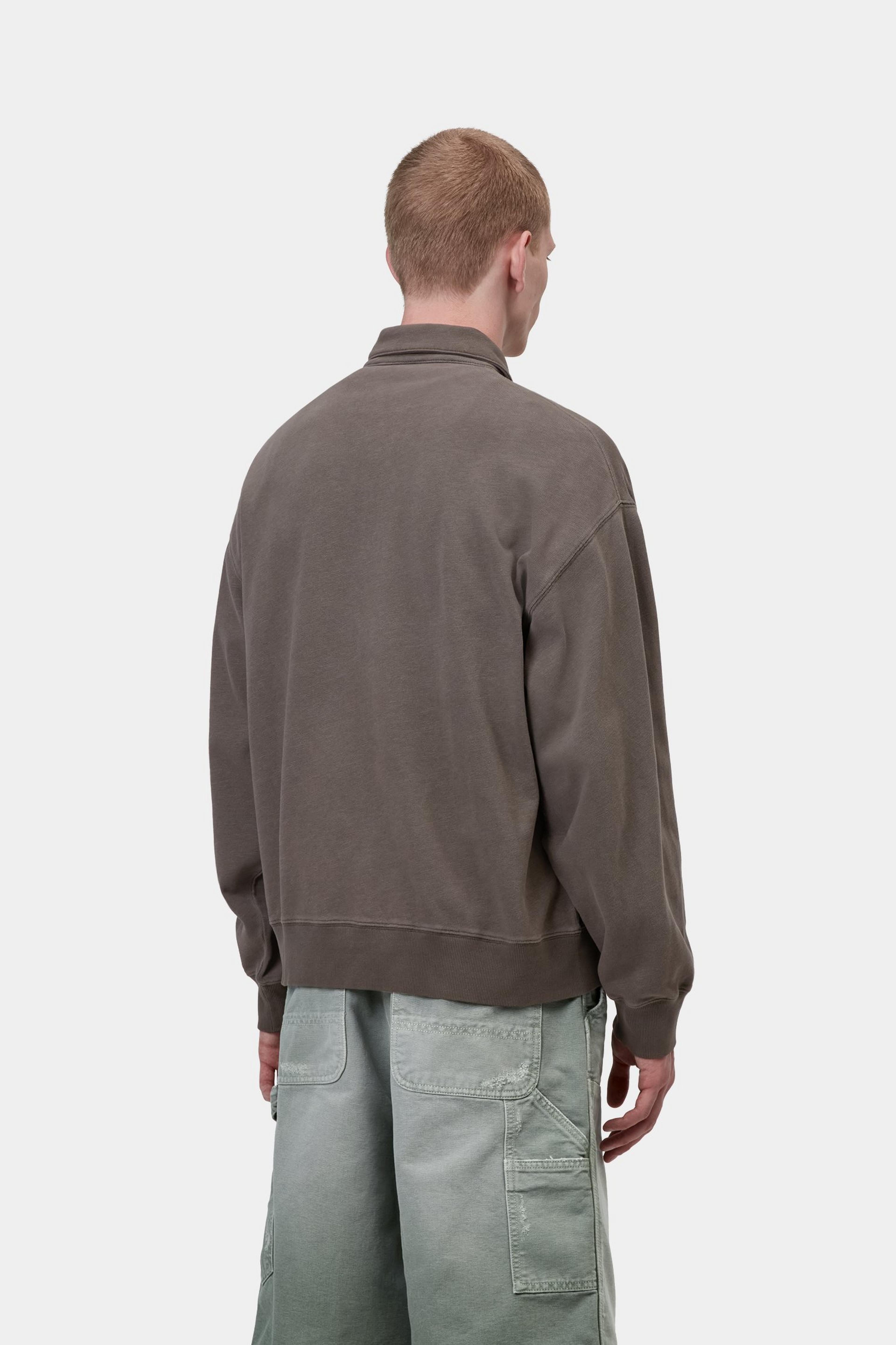 Harper Polo - Tobacco, Garment dyed
