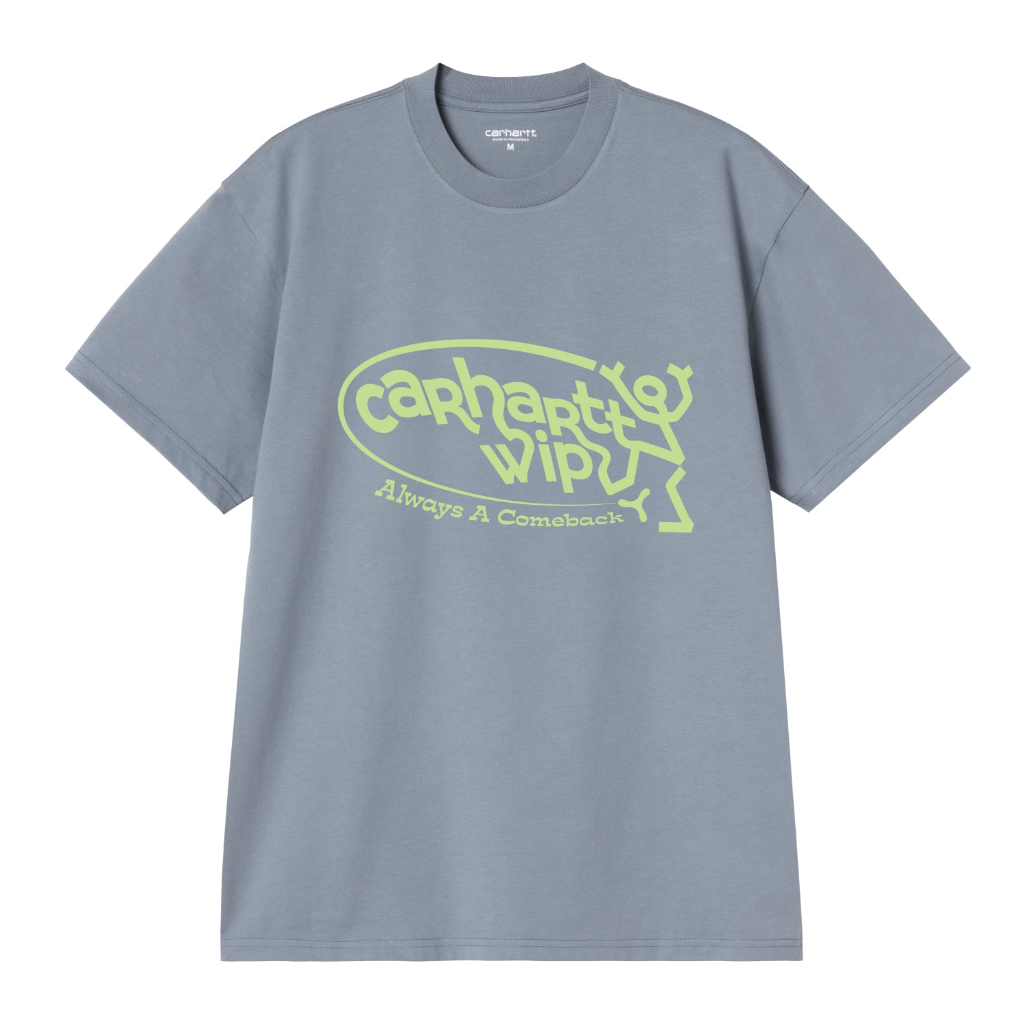 S/S Always A Come Back T-Shirt - Shady Blue
