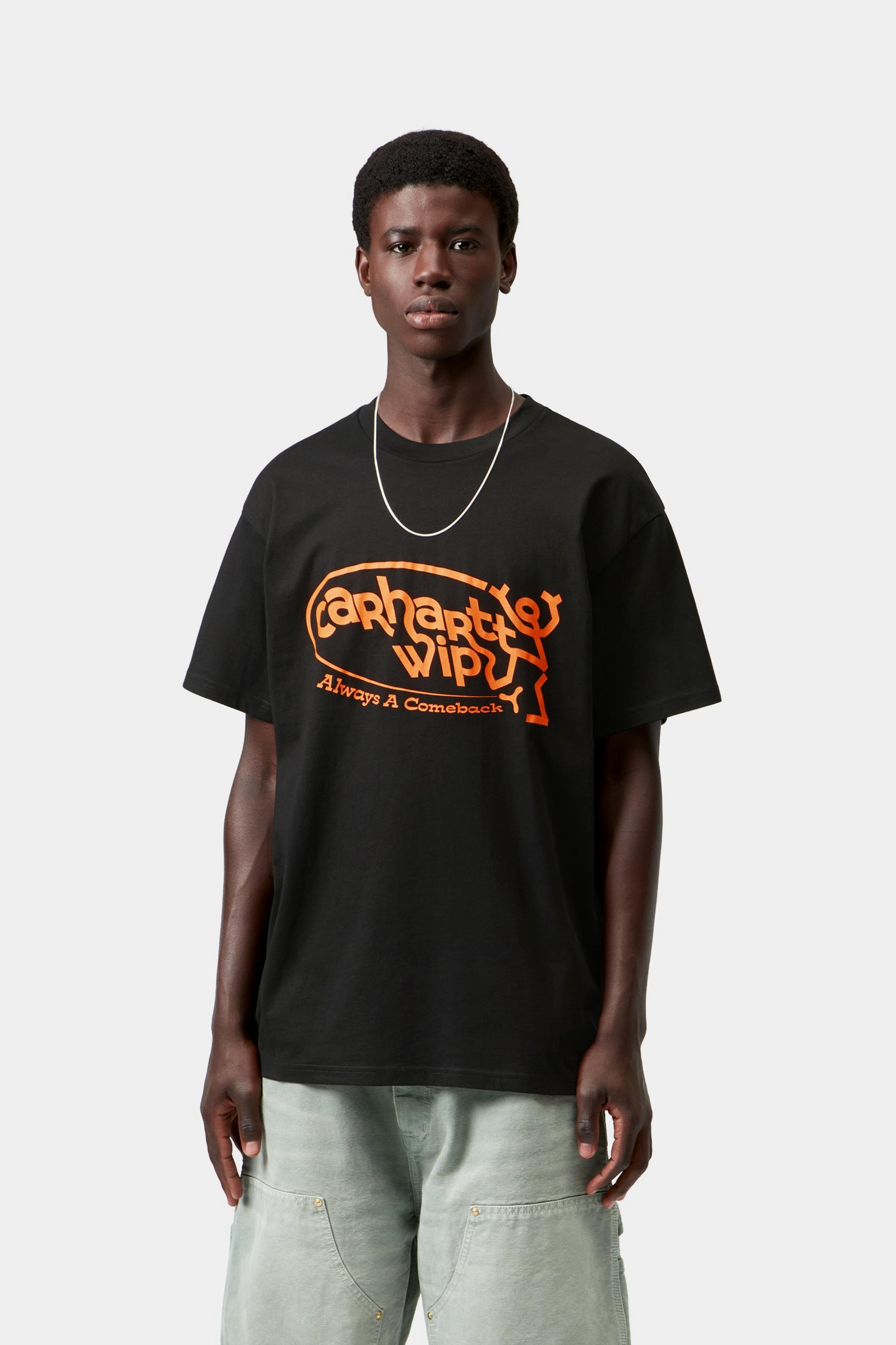 S/S Always A Come Back T-Shirt - Black
