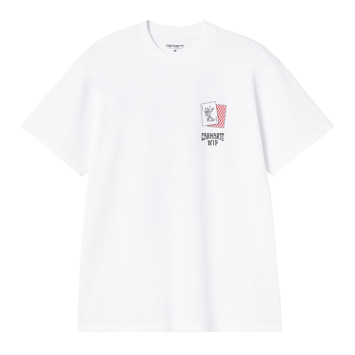 S/S Playing Cards T-Shirt - White