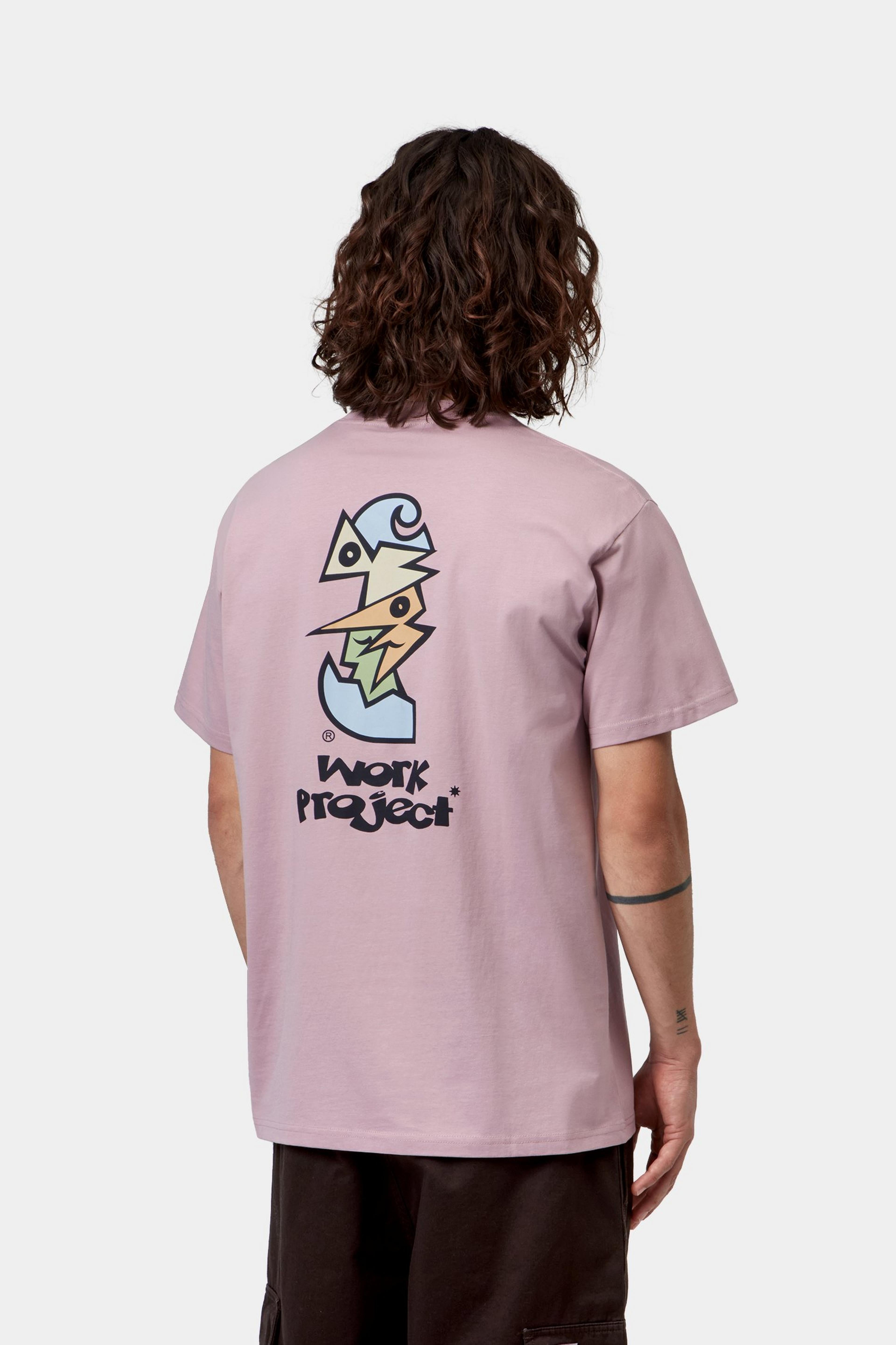 S/S Cubist T-Shirt - Hortensia