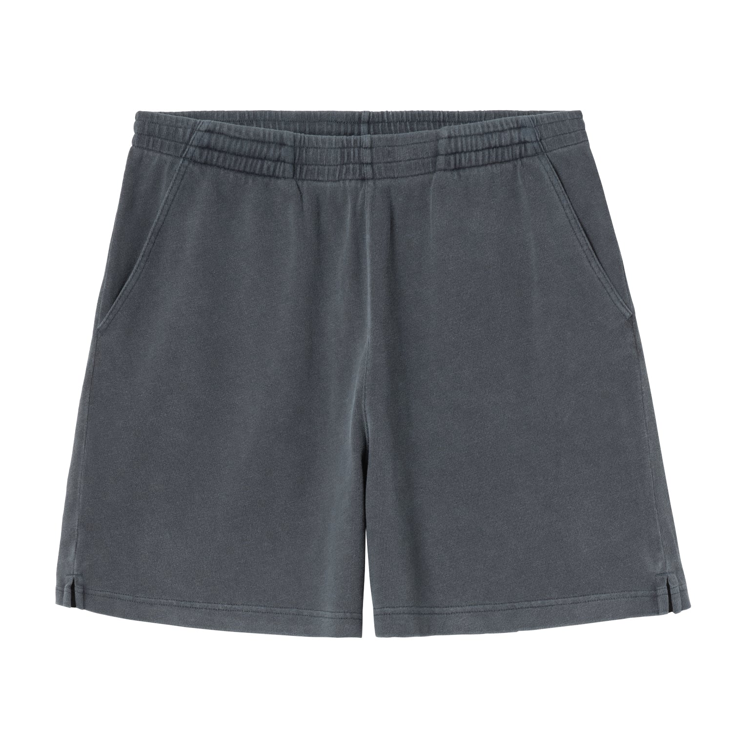 Harper Sweat Short - Carbon, Garment dyed