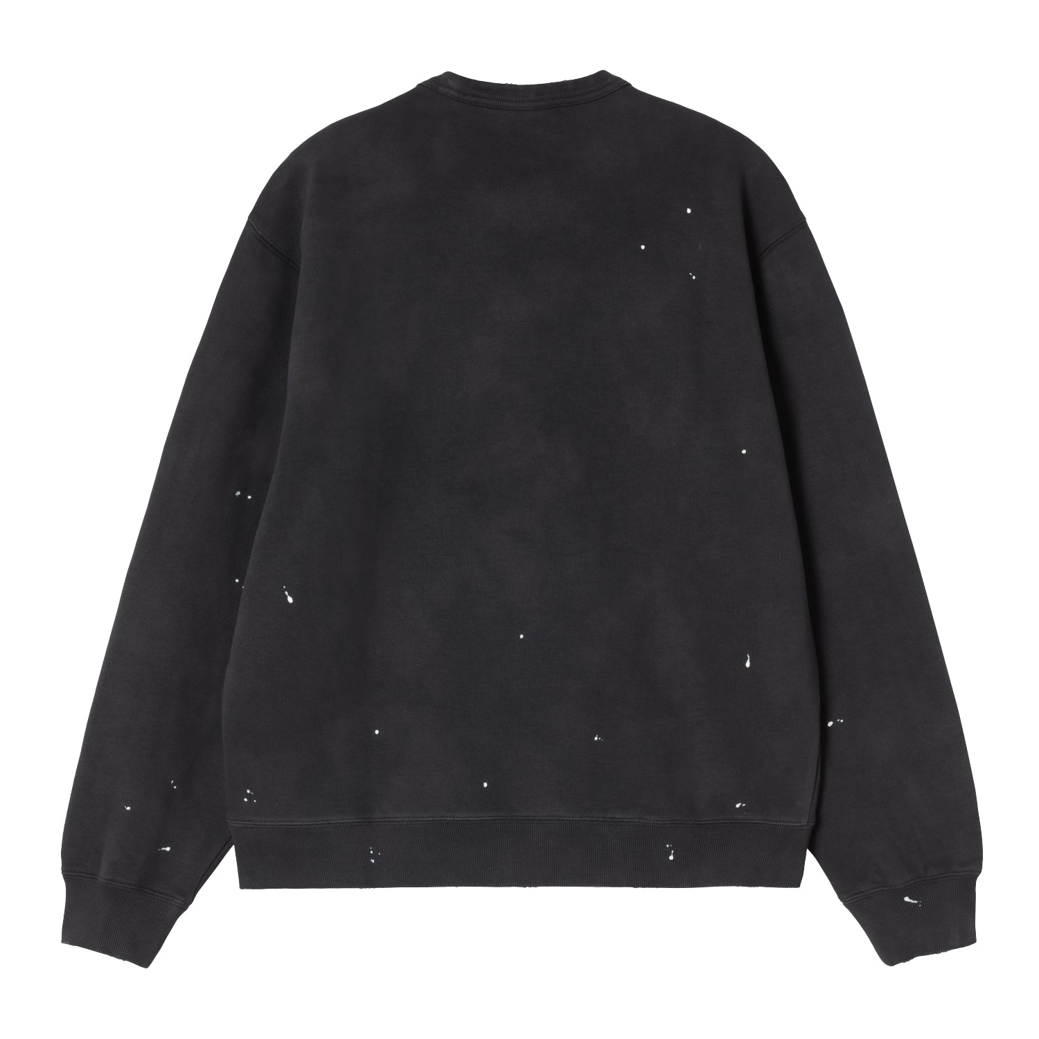 Painter Sweat - Black, Destroy wash, splatter 5