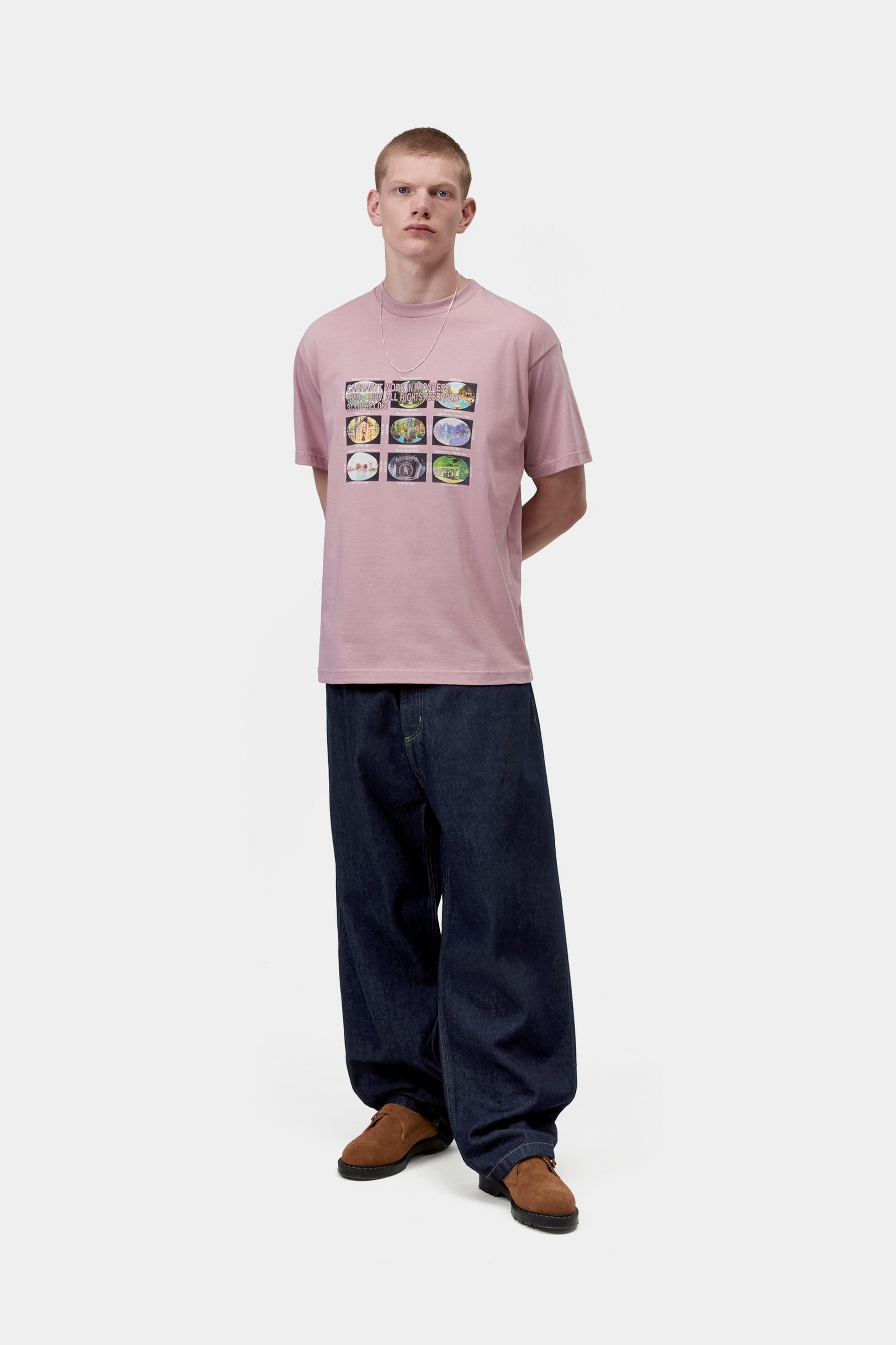 S/S Coordinates T-Shirt - Hortensia