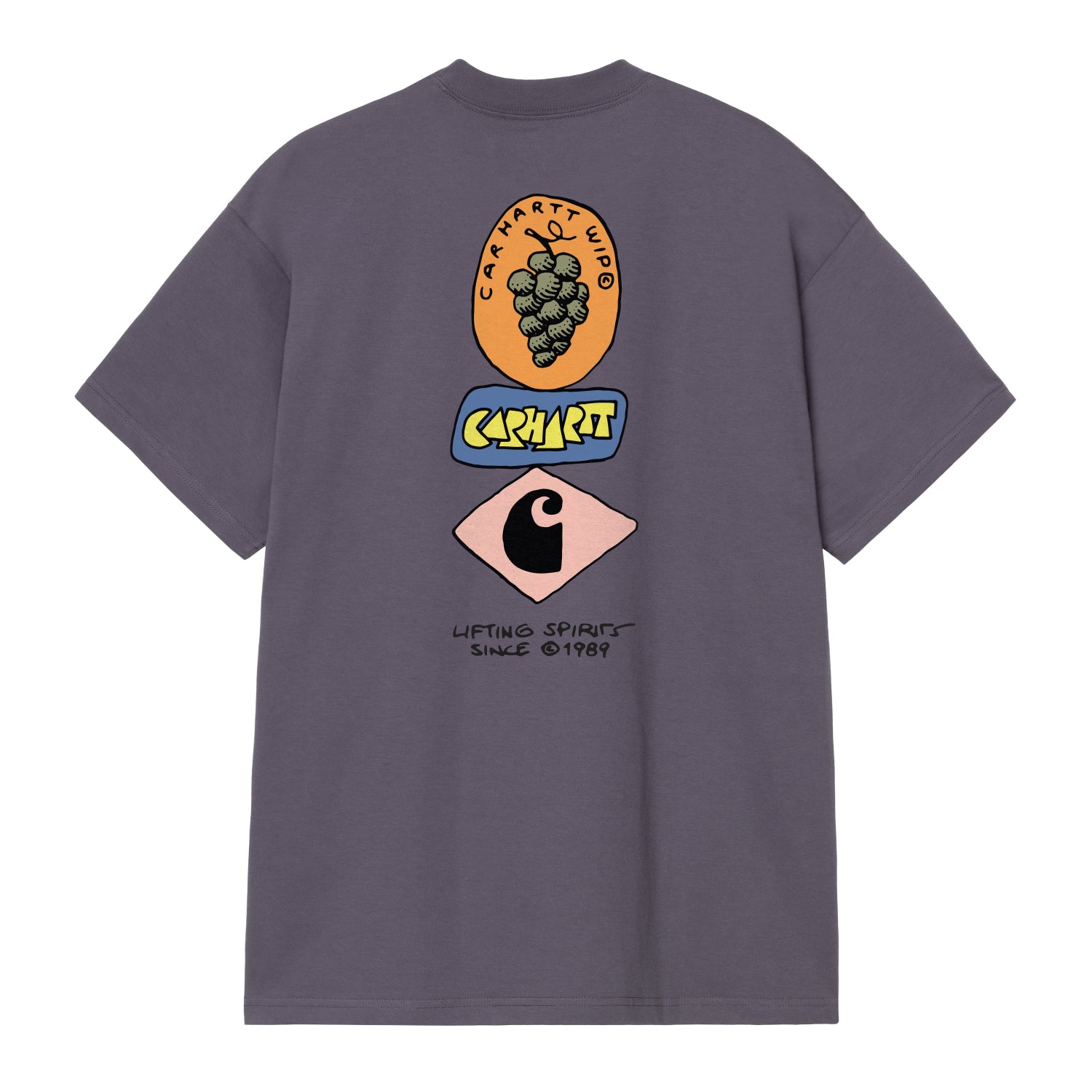 S/S Stacked Grapes T-Shirt - Shady Purple 5