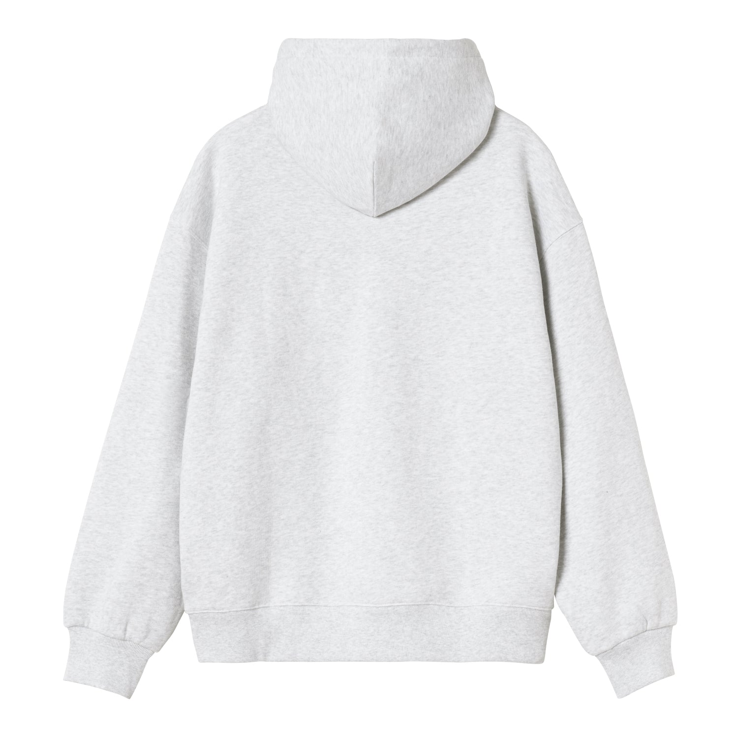 Hooded Bumper Sticker Sweat - Ash Heather