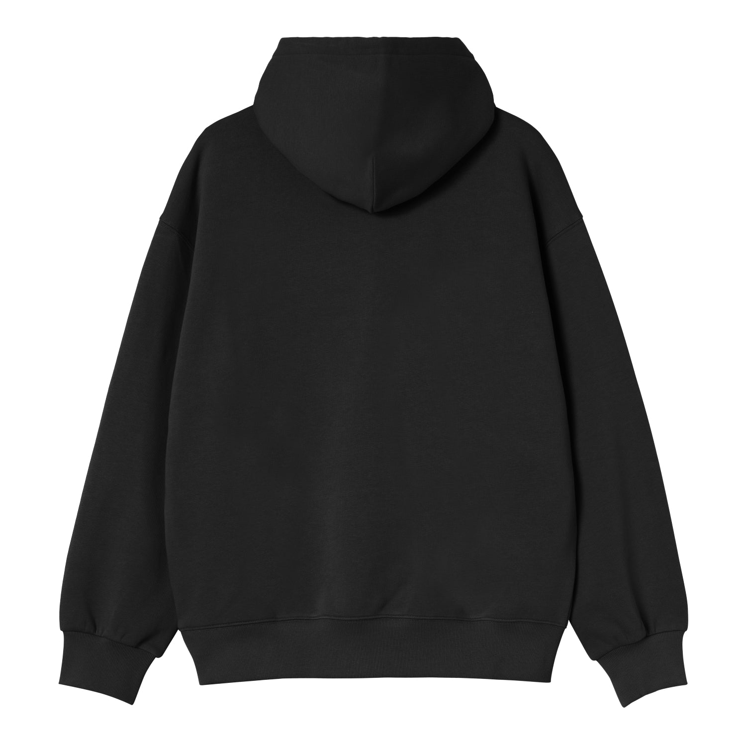 Hooded Bumper Sticker Sweat - Black 5