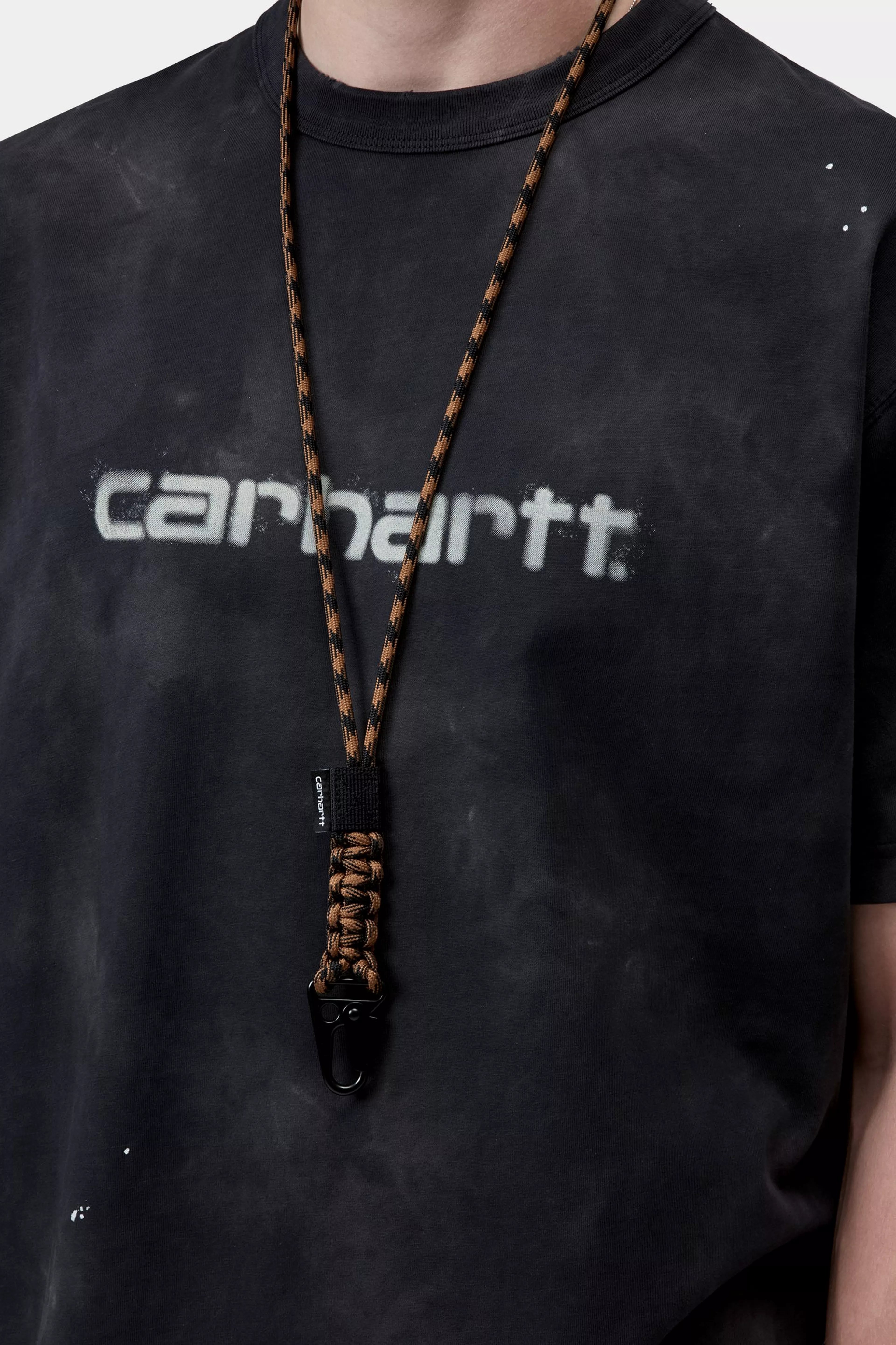 Rope Keychain - Hamilton Brown / Black