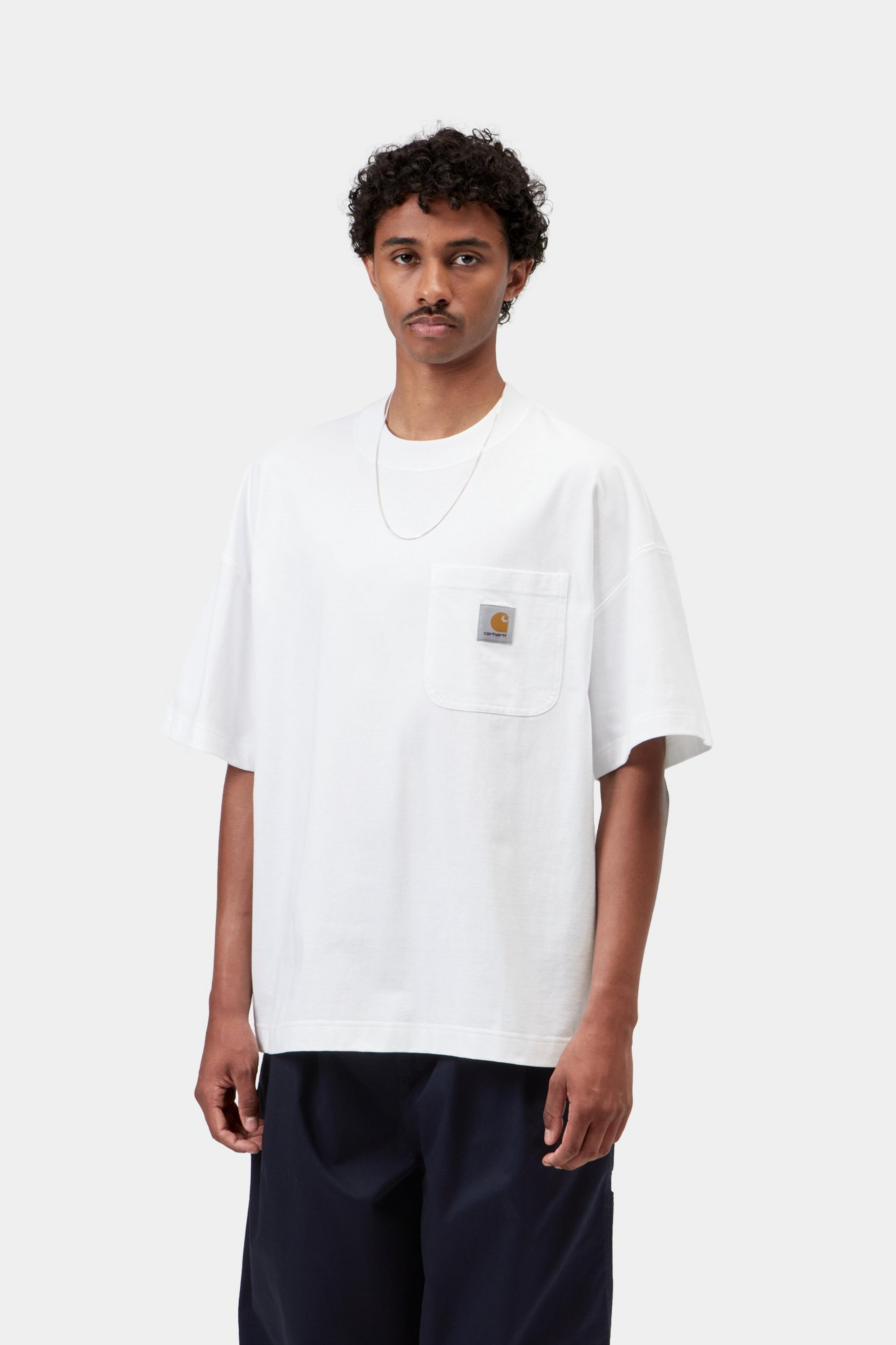S/S Work Pocket T-Shirt - White