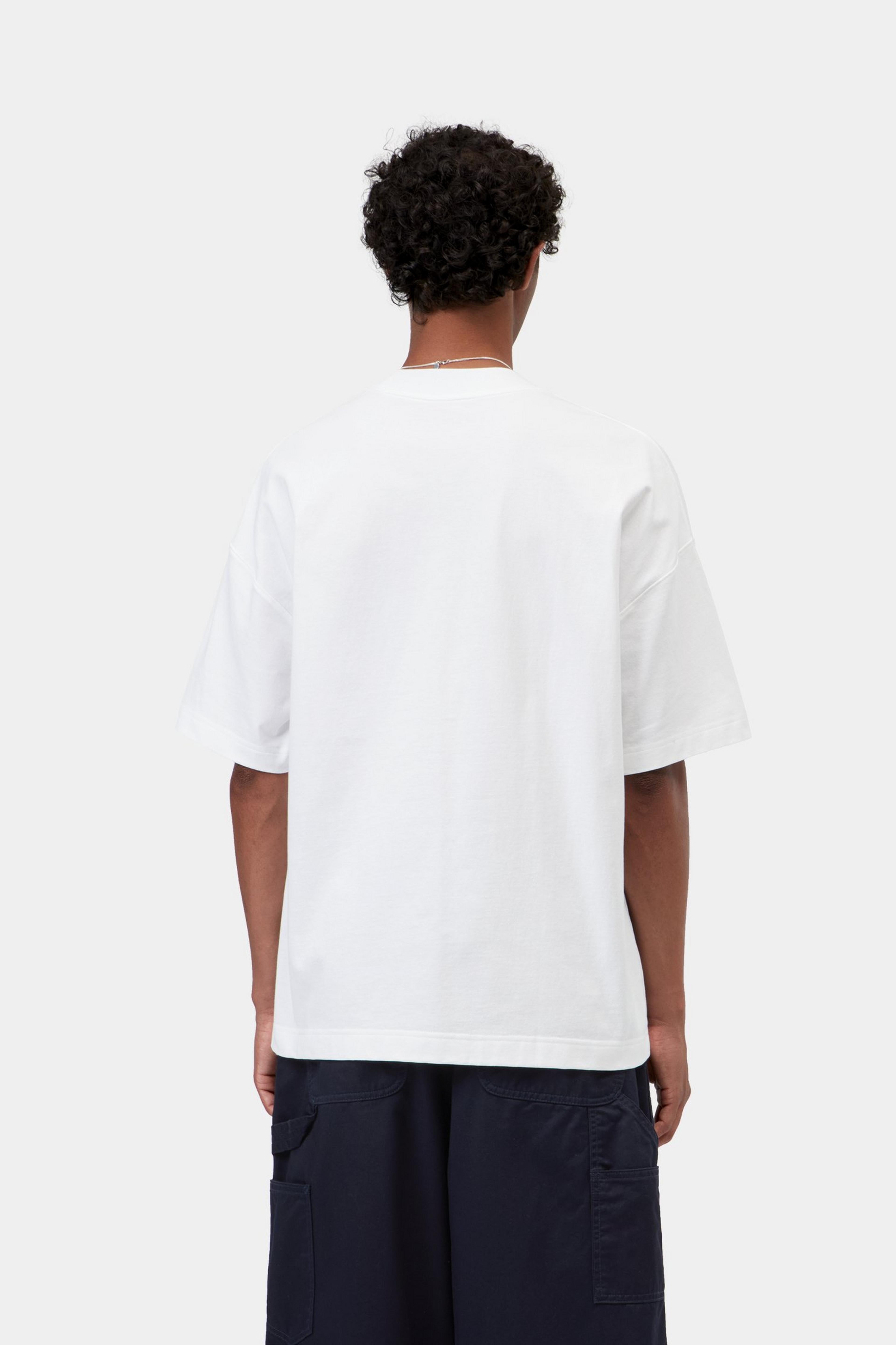 S/S Work Pocket T-Shirt - White