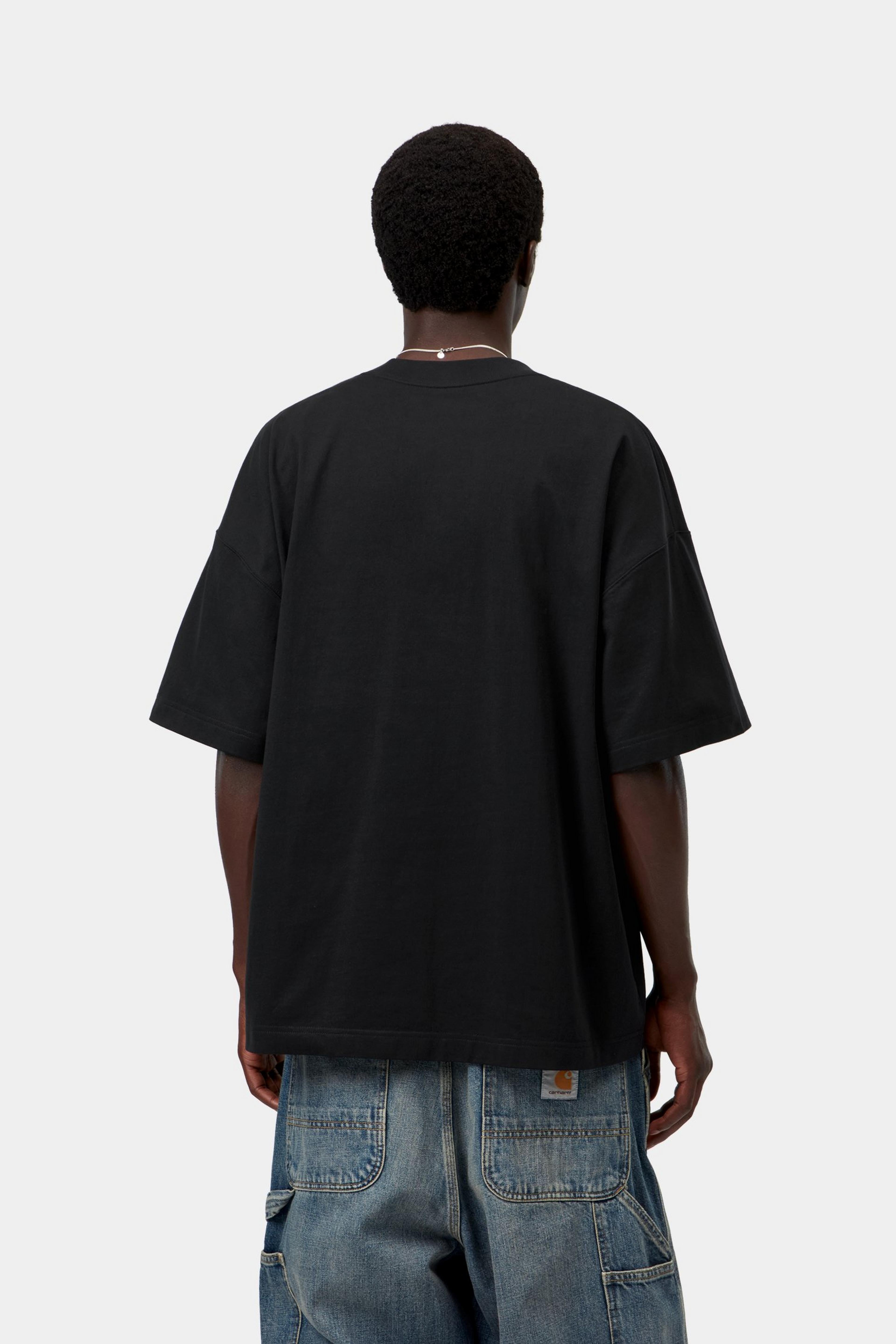 S/S Work Pocket T-Shirt - Black