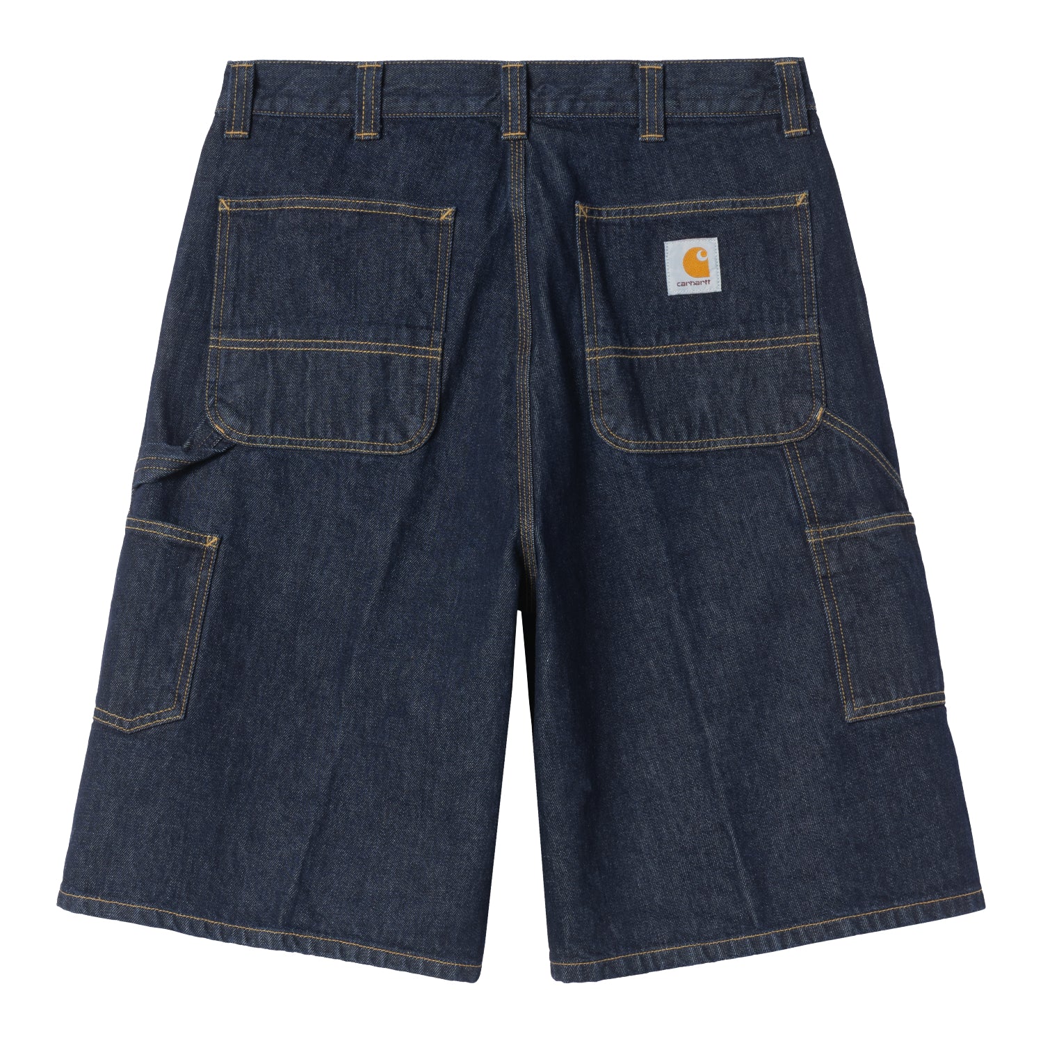 OG Single Knee Short - Blue, Rinsed