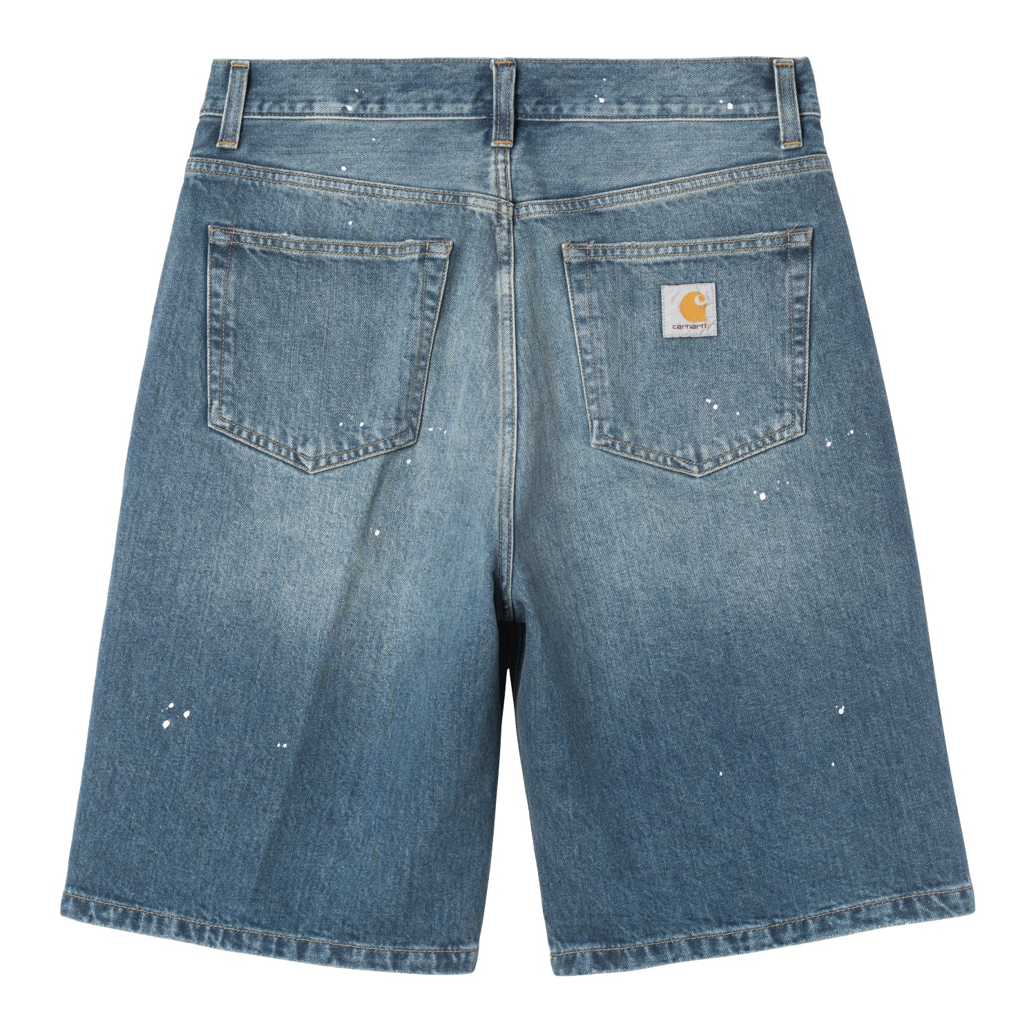 Landon Short - Blue, Destroy wash, splatter