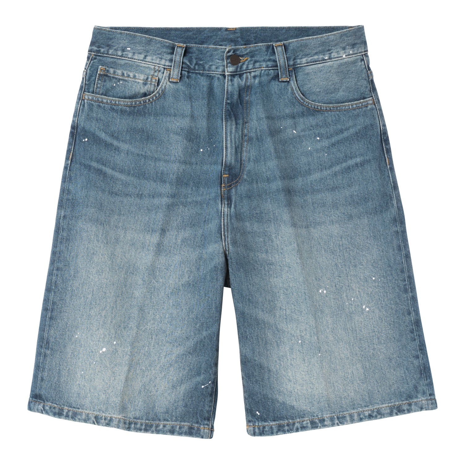 Landon Short - Blue, Destroy wash, splatter