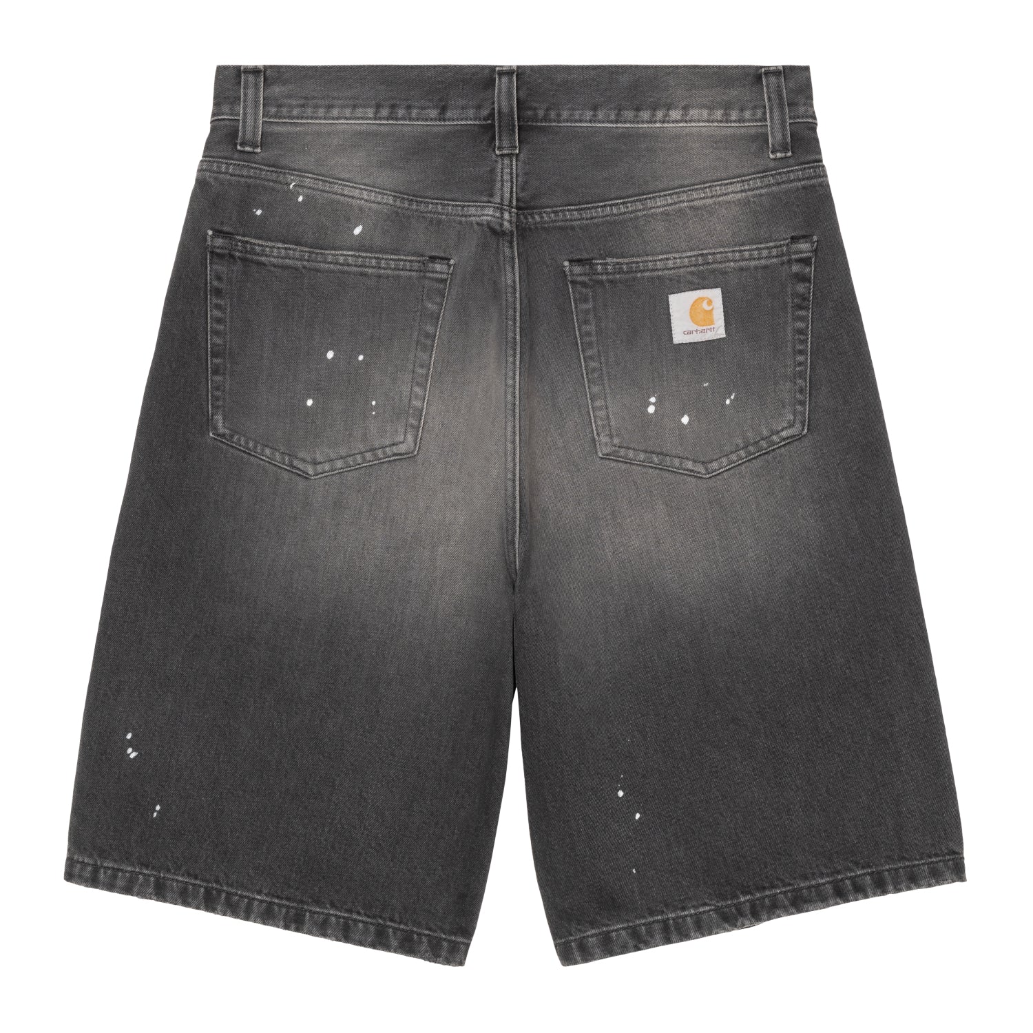 Landon Short - Black, Destroy wash, splatter
