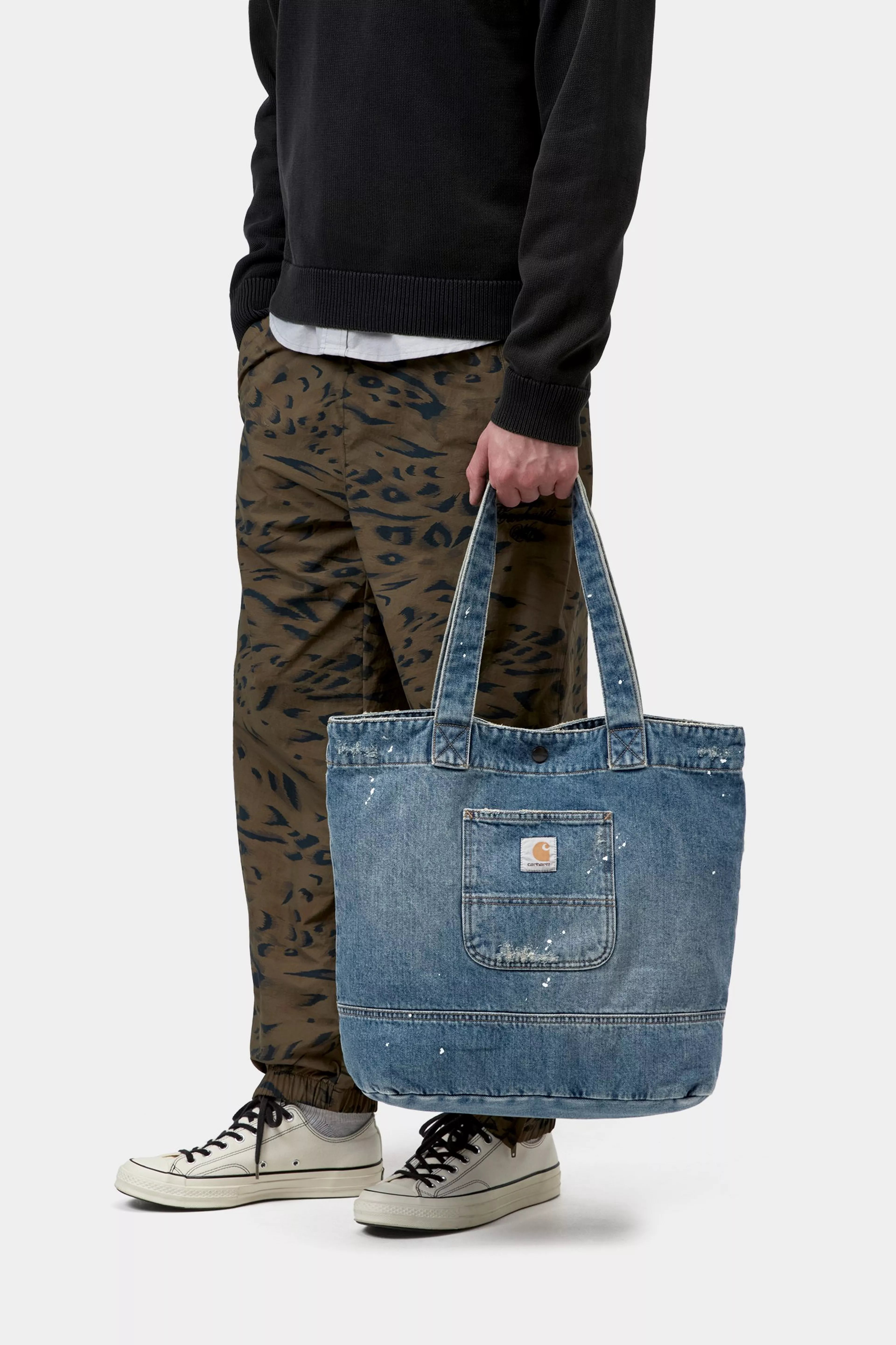 Denim Tote - Blue 2