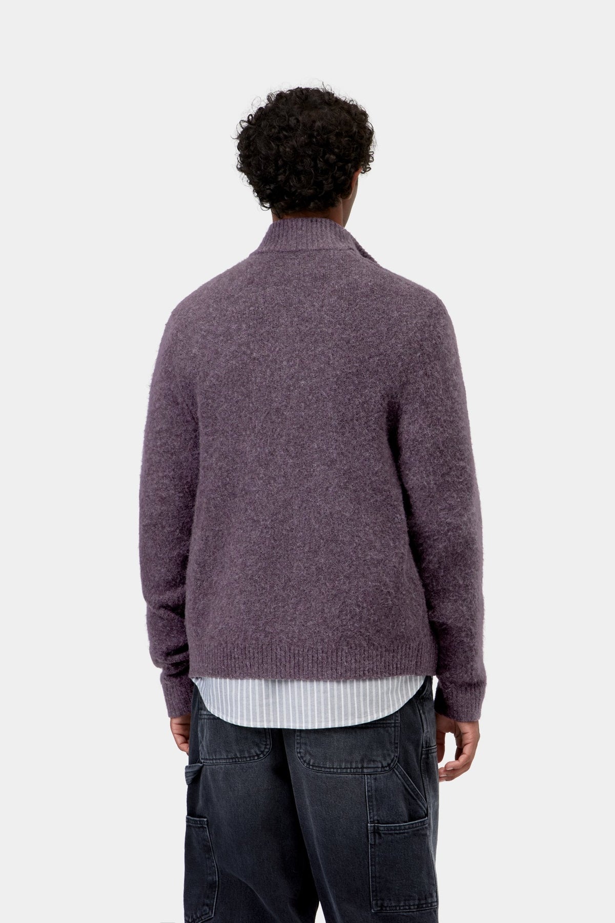 Curtis Sweater Jacket - Tangled Shady Purple