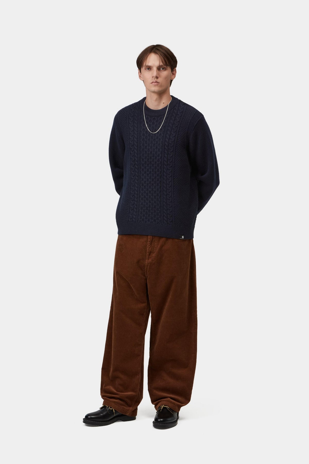 Caster Knit Sweater - Dark Navy