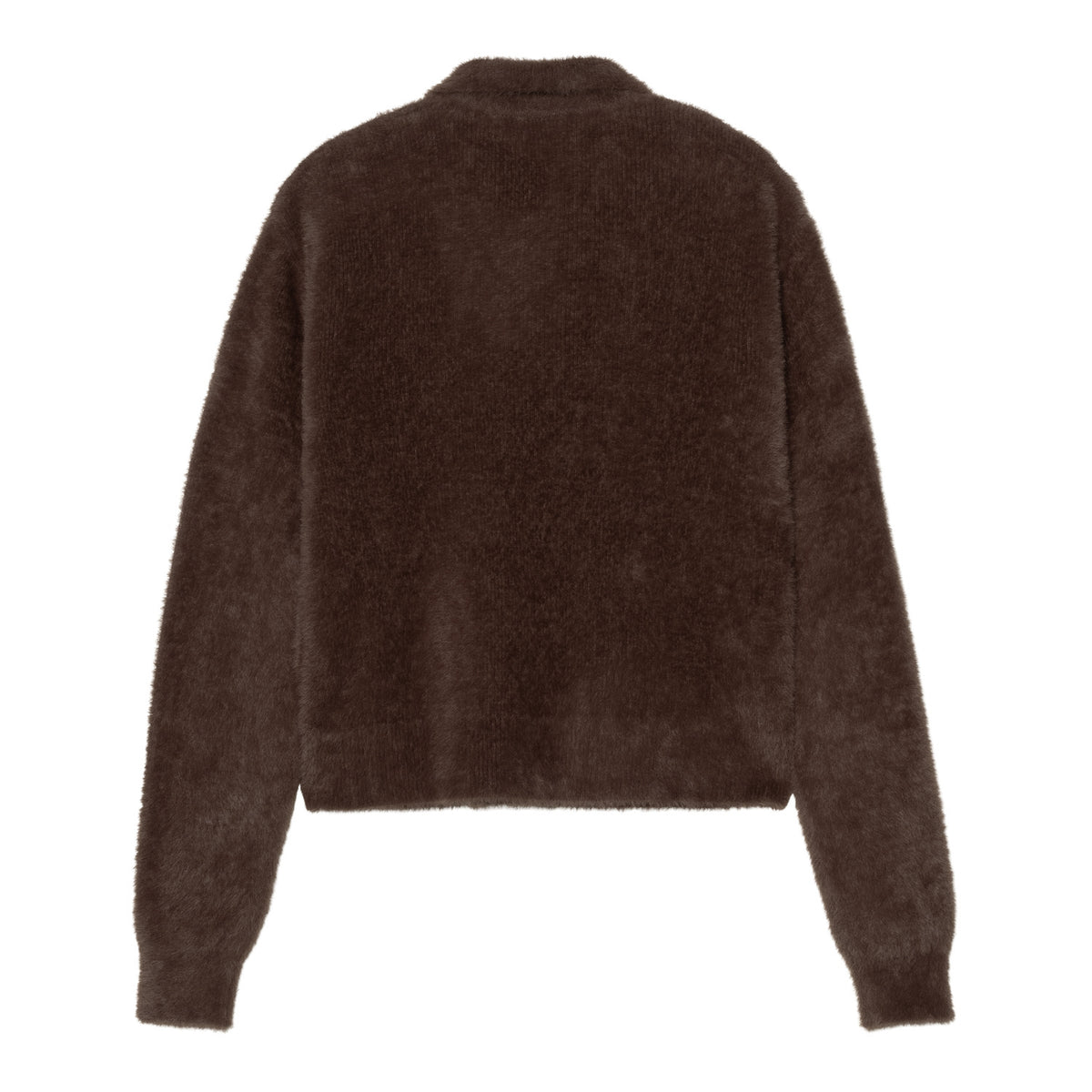 W' L/S Maine Polo Sweater - Palisander / Palisander