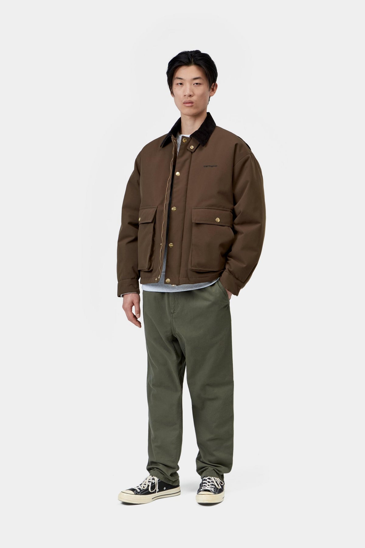Quentin Jacket - Tobacco / Black