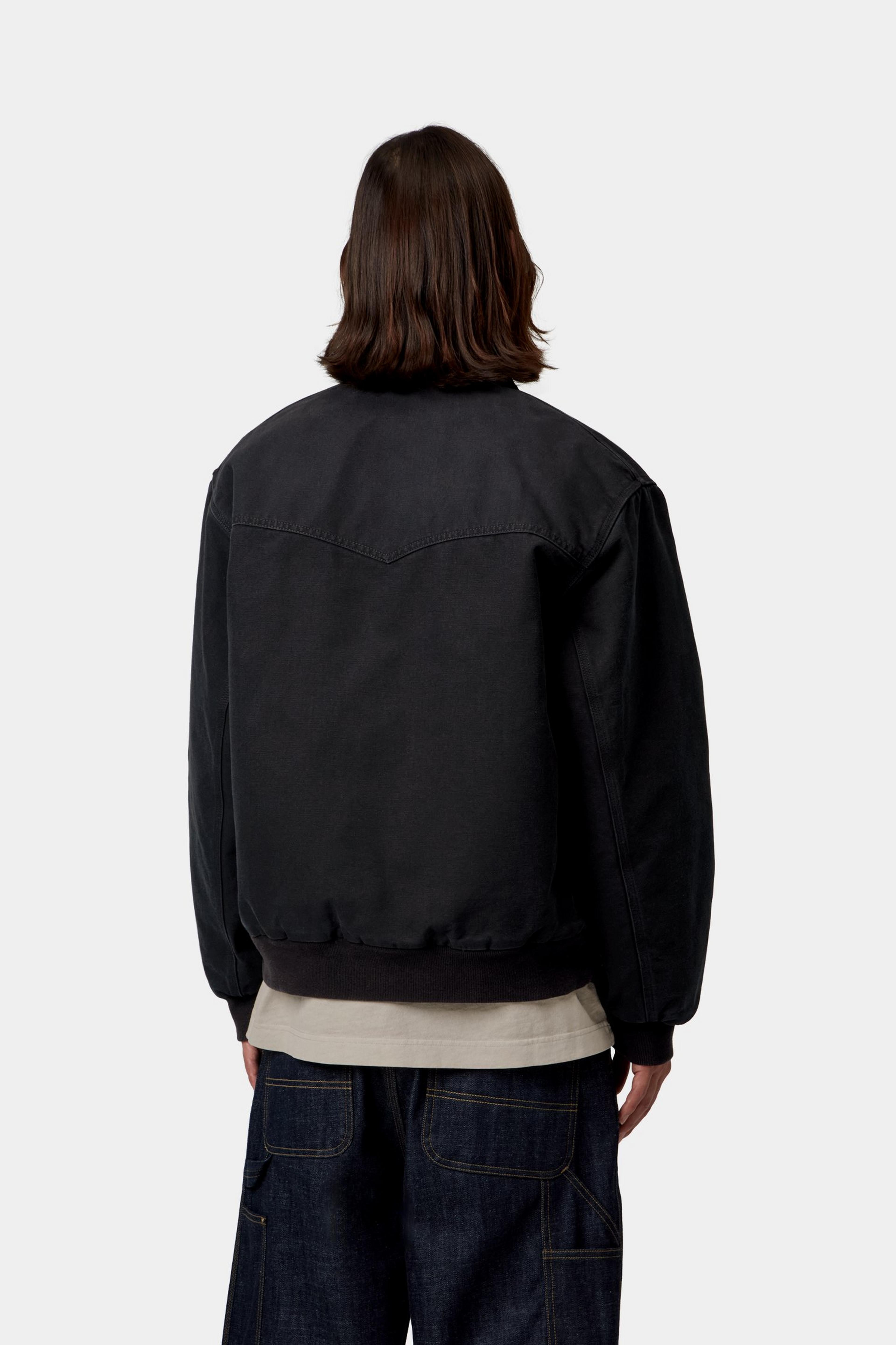OG Santa Fe Jacket - Black / Black stone canvas 3