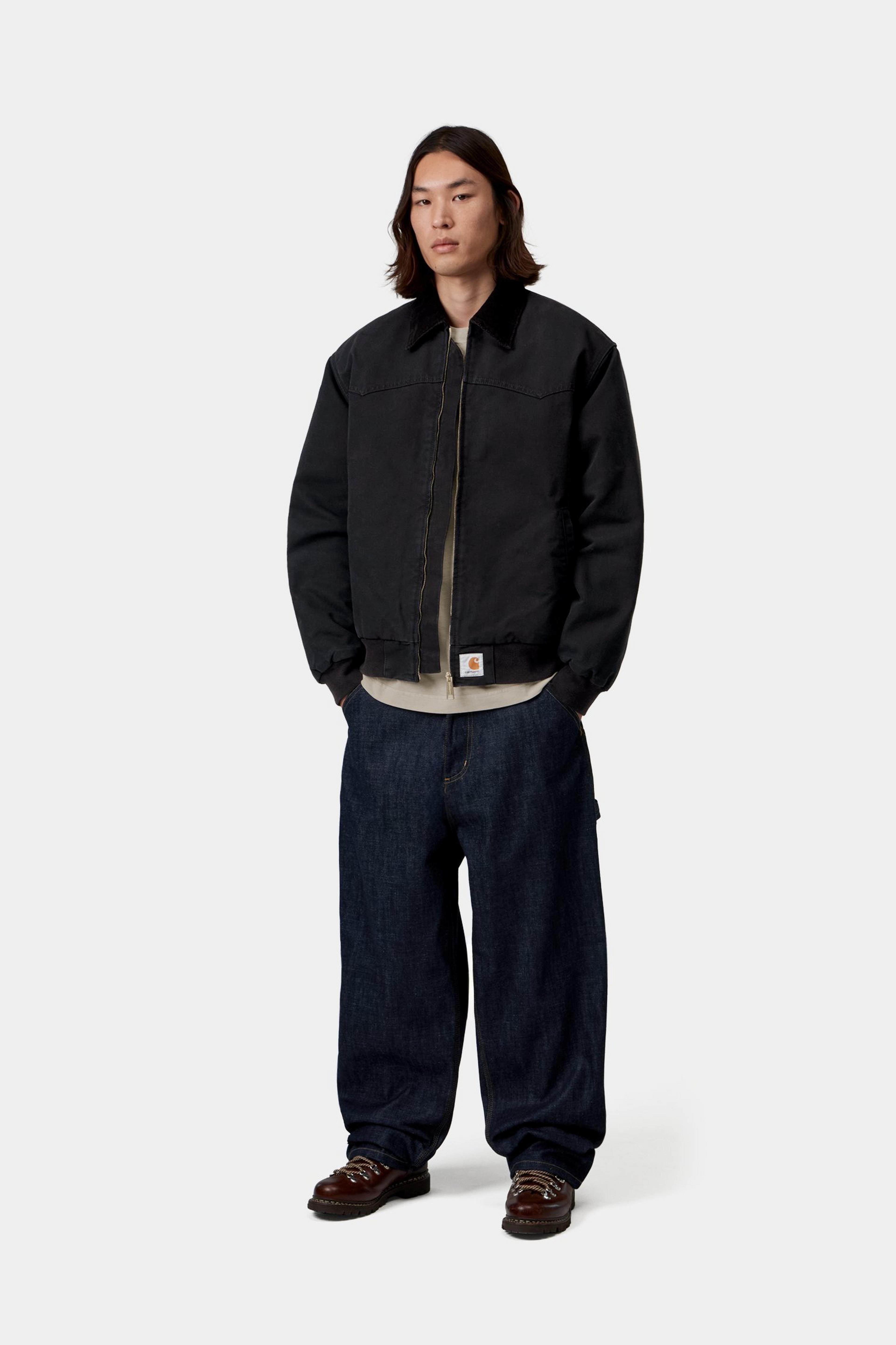 OG Santa Fe Jacket - Black / Black stone canvas 5
