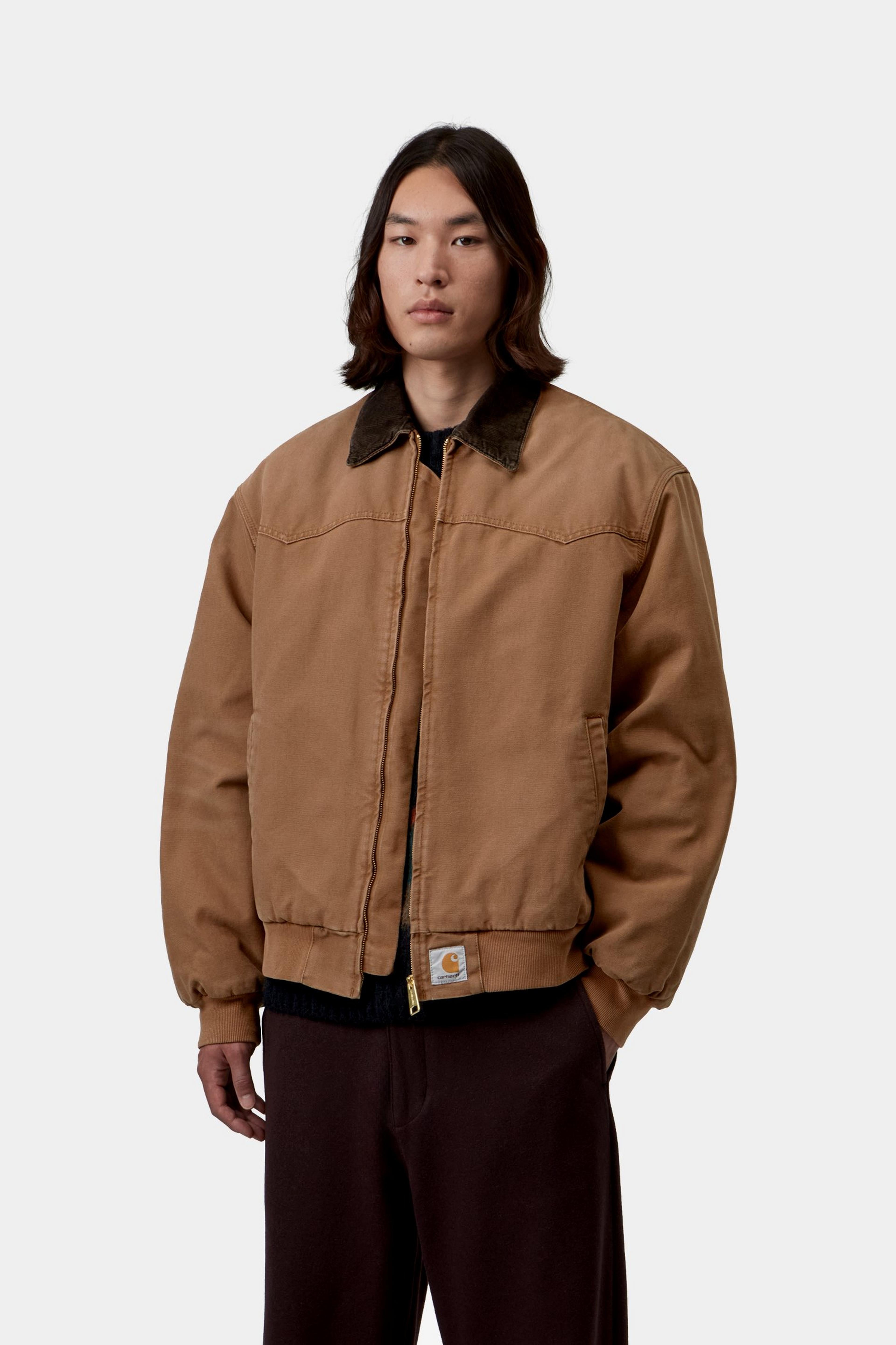 OG Santa Fe Jacket - WIP H Brown / Tobacco stone canvas 2