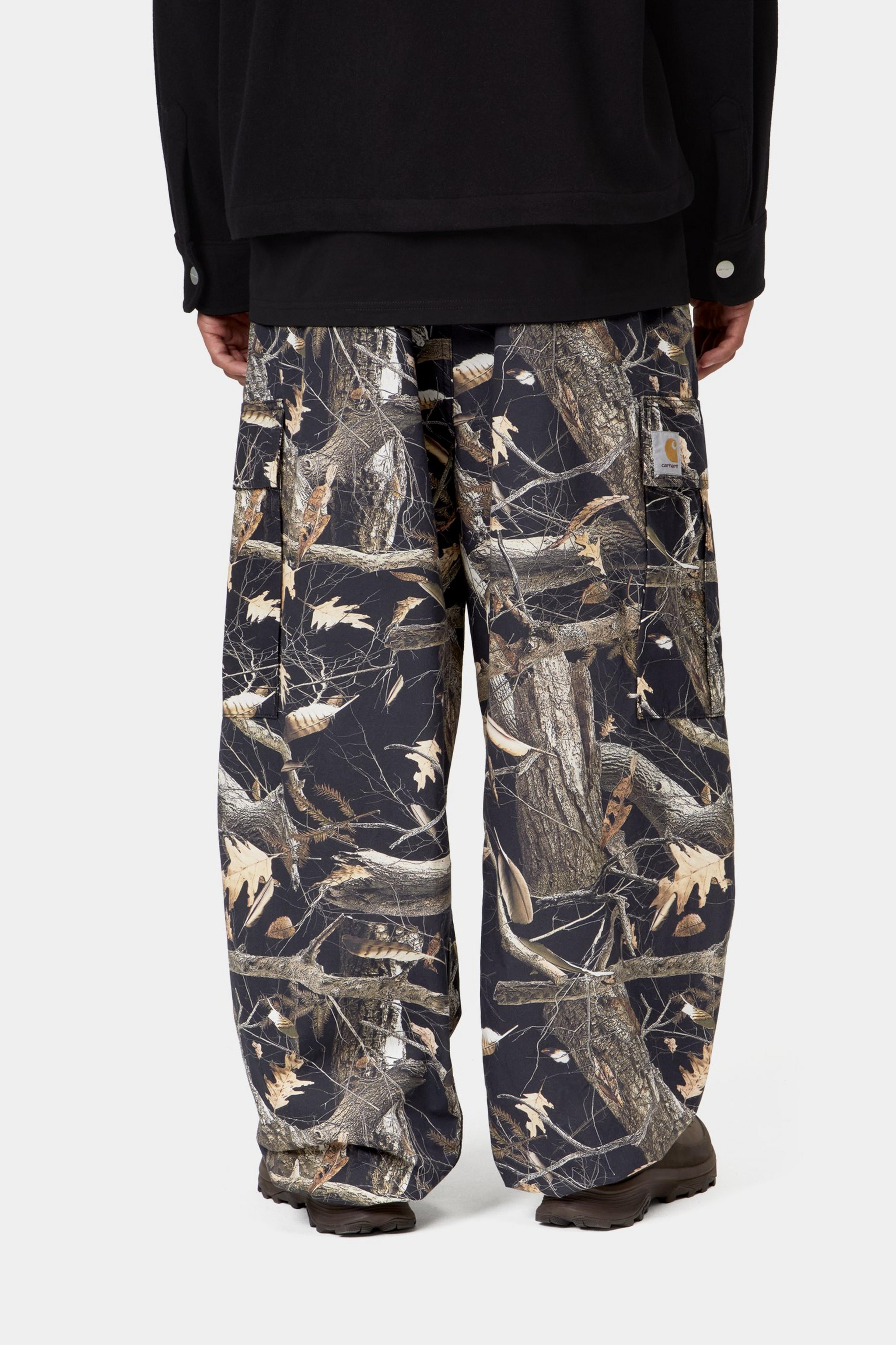 Osborn Cargo Pant - Camo Feather Tree, Black rinsed 4