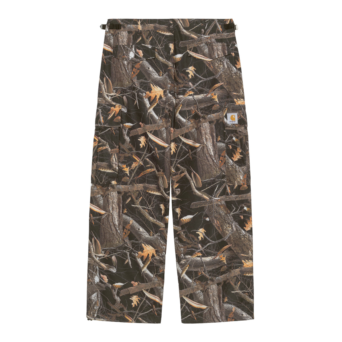 Osborn Cargo Pant - Camo Feather Tree, Black rinsed