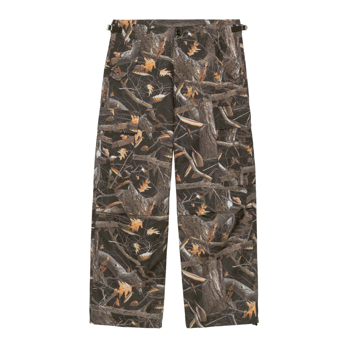 Osborn Cargo Pant - Camo Feather Tree, Black rinsed