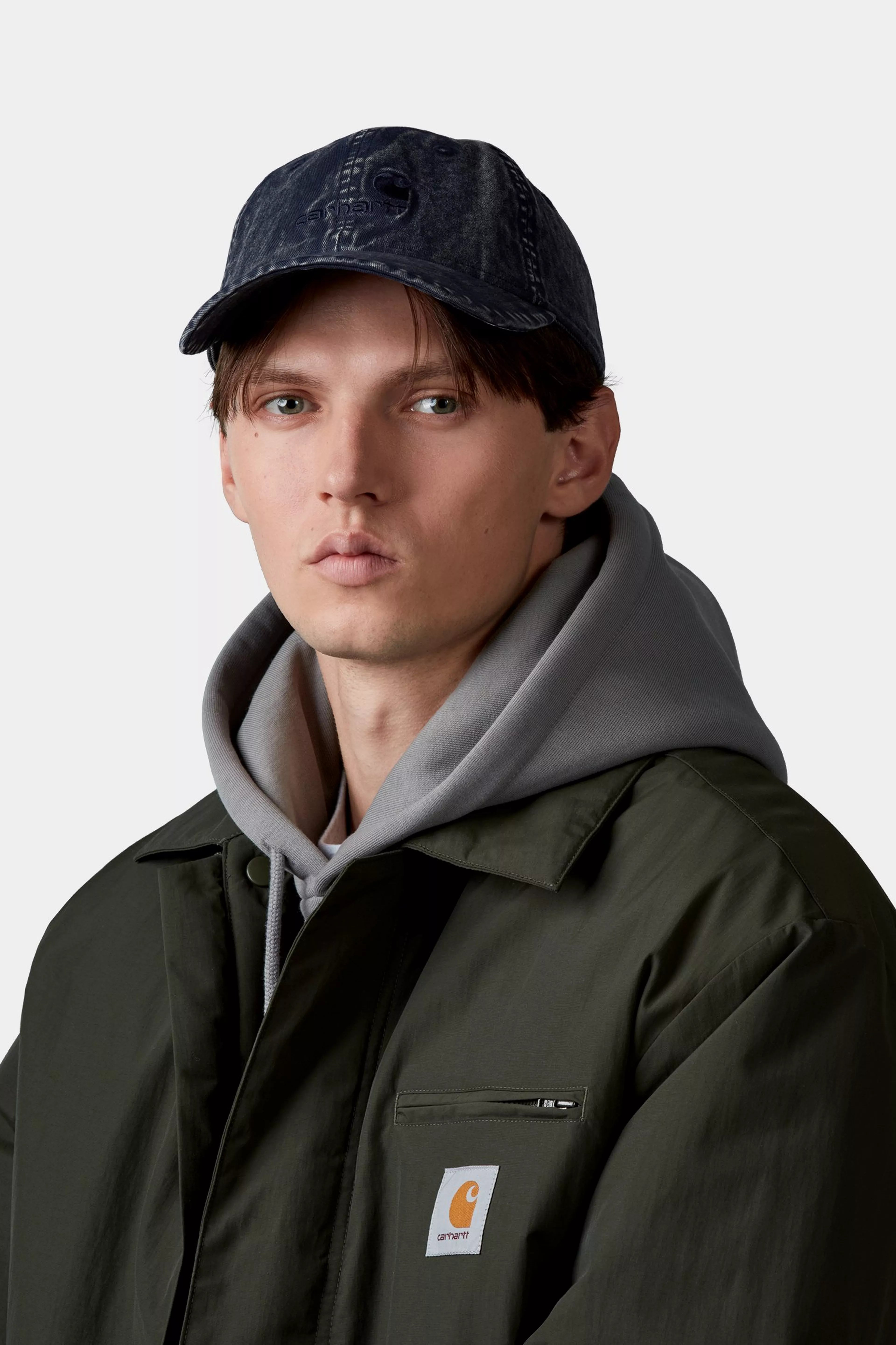 Lambert Cap - Dark Navy moon wash 2