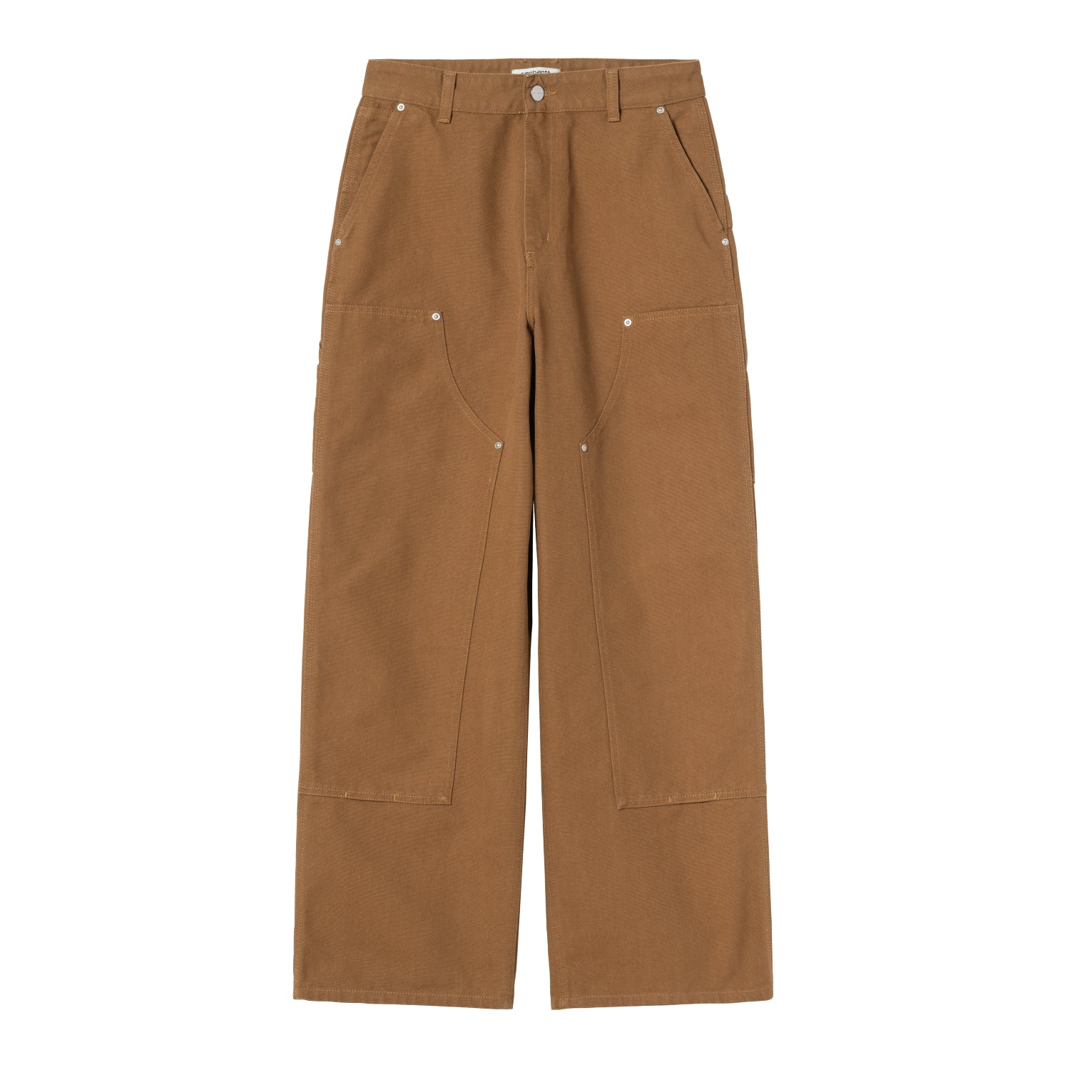 W' June Double Knee Pant - WIP H Brown, rinsed