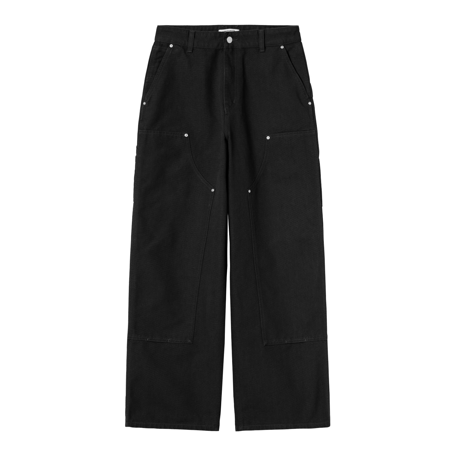 W' June Double Knee Pant - Black (rinsed)