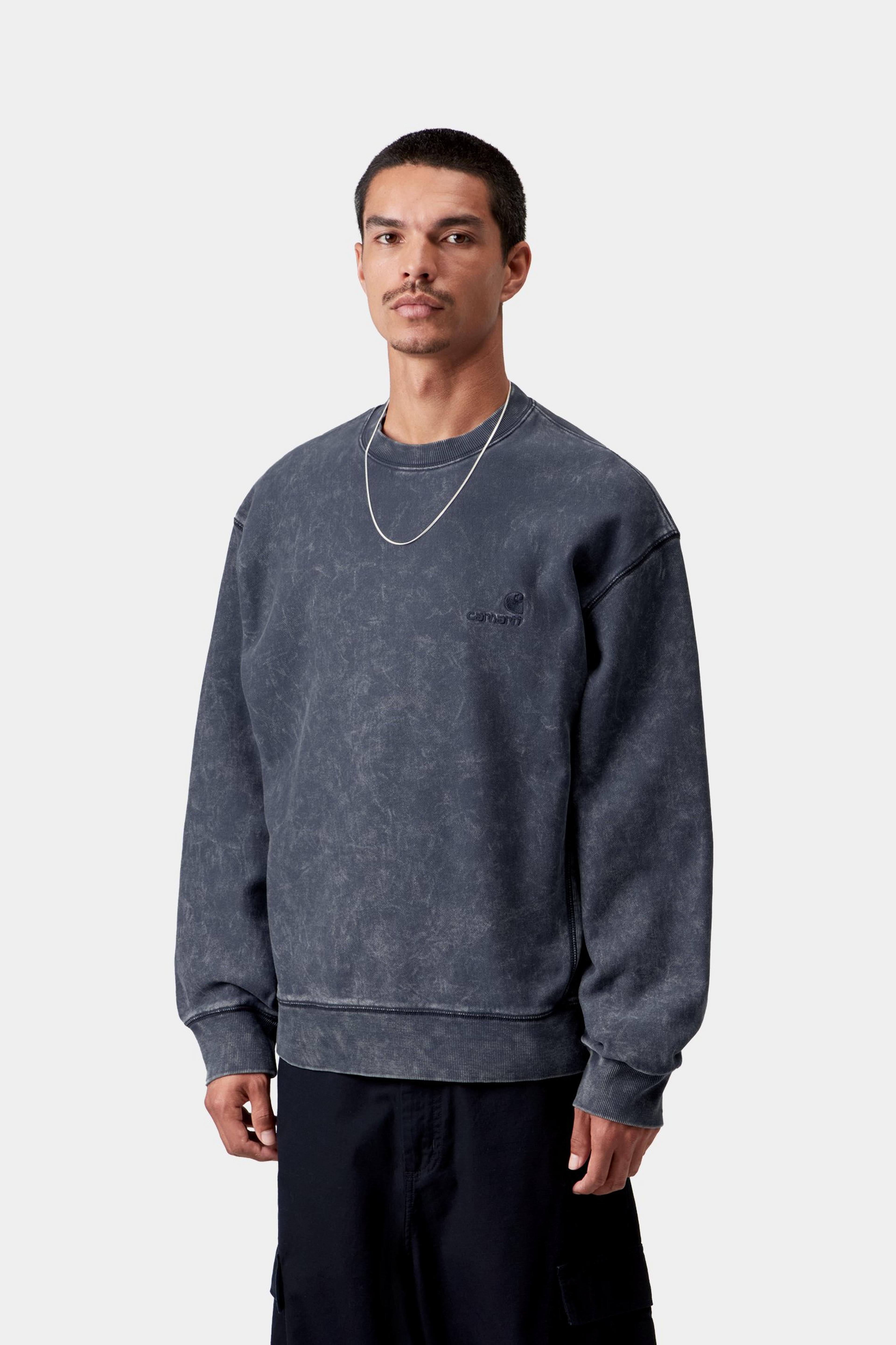 Lambert Sweat - Dark Navy moon wash 2