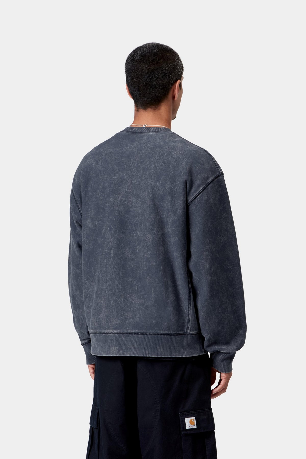Lambert Sweat - Dark Navy moon wash
