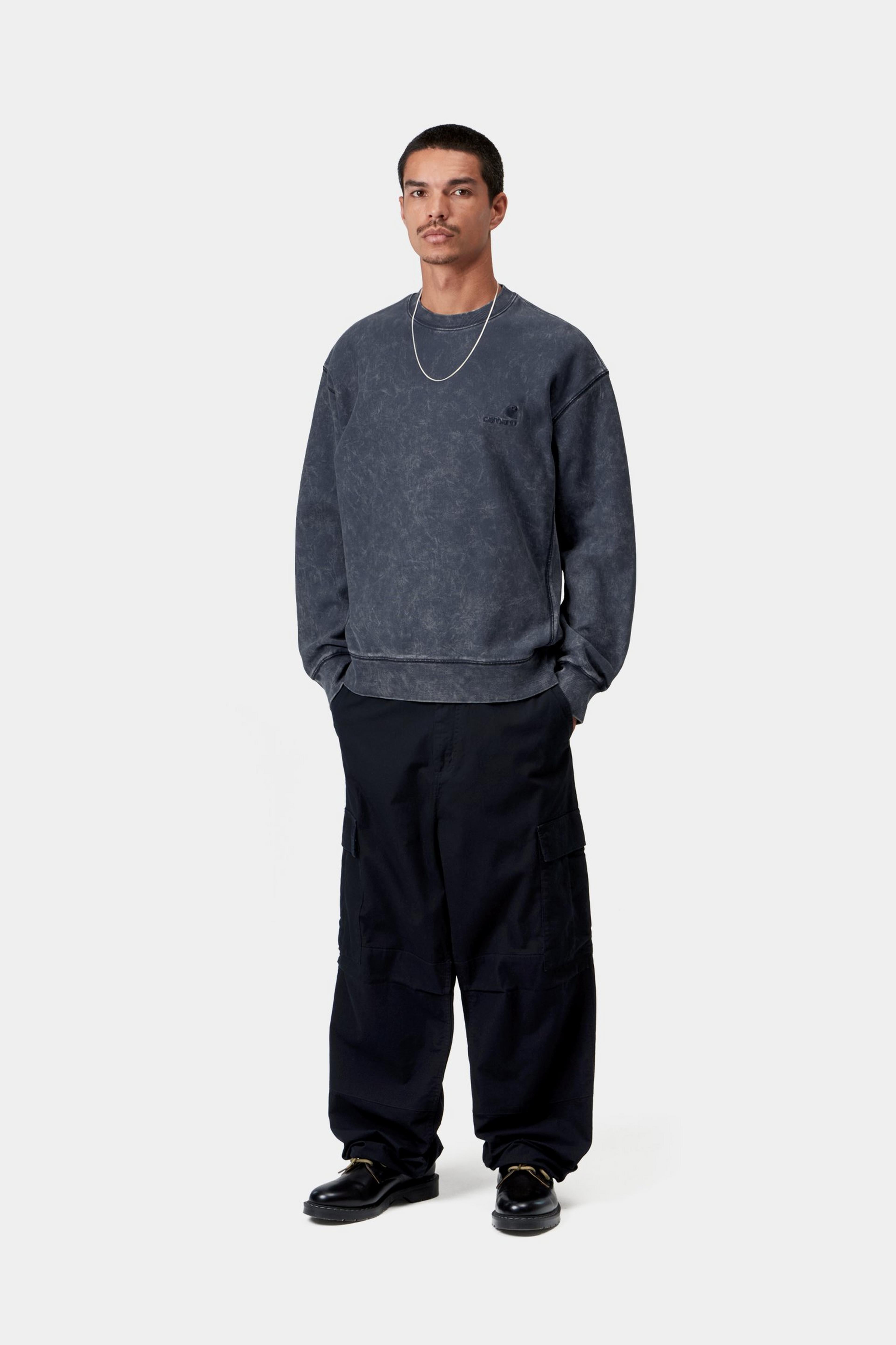 Lambert Sweat - Dark Navy moon wash 4
