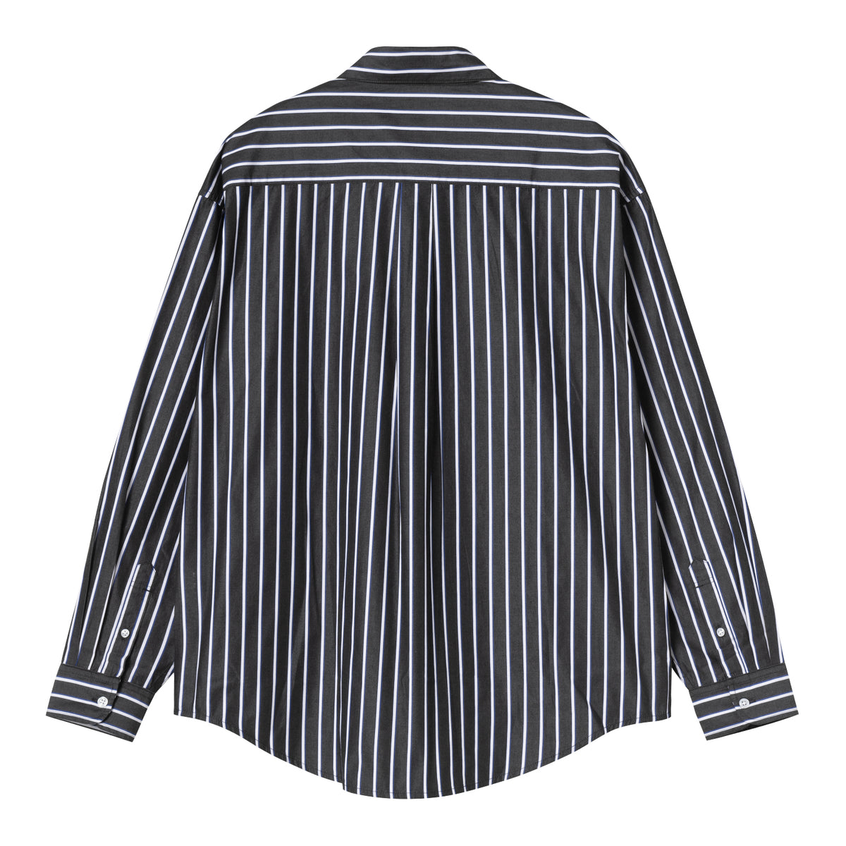 L/S Gowan Shirt - Gowan Stripe, Black