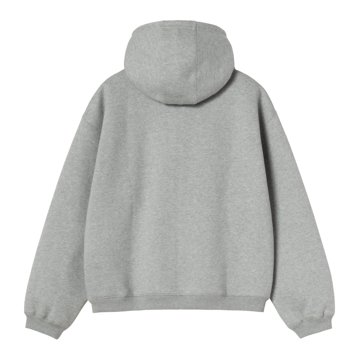 Hooded Ebbert Jacket - Grey Heather / White
