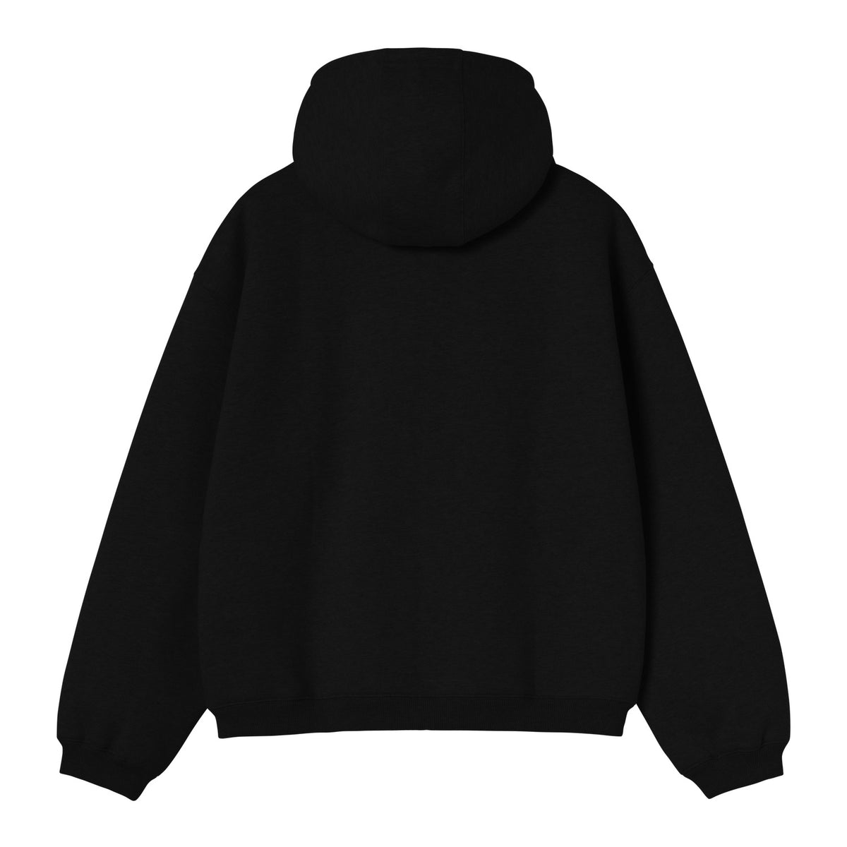 Hooded Ebbert Jacket - Black / White