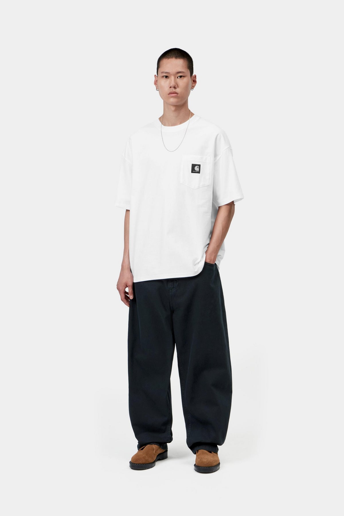 S/S OG Loose Pocket T-Shirt - White
