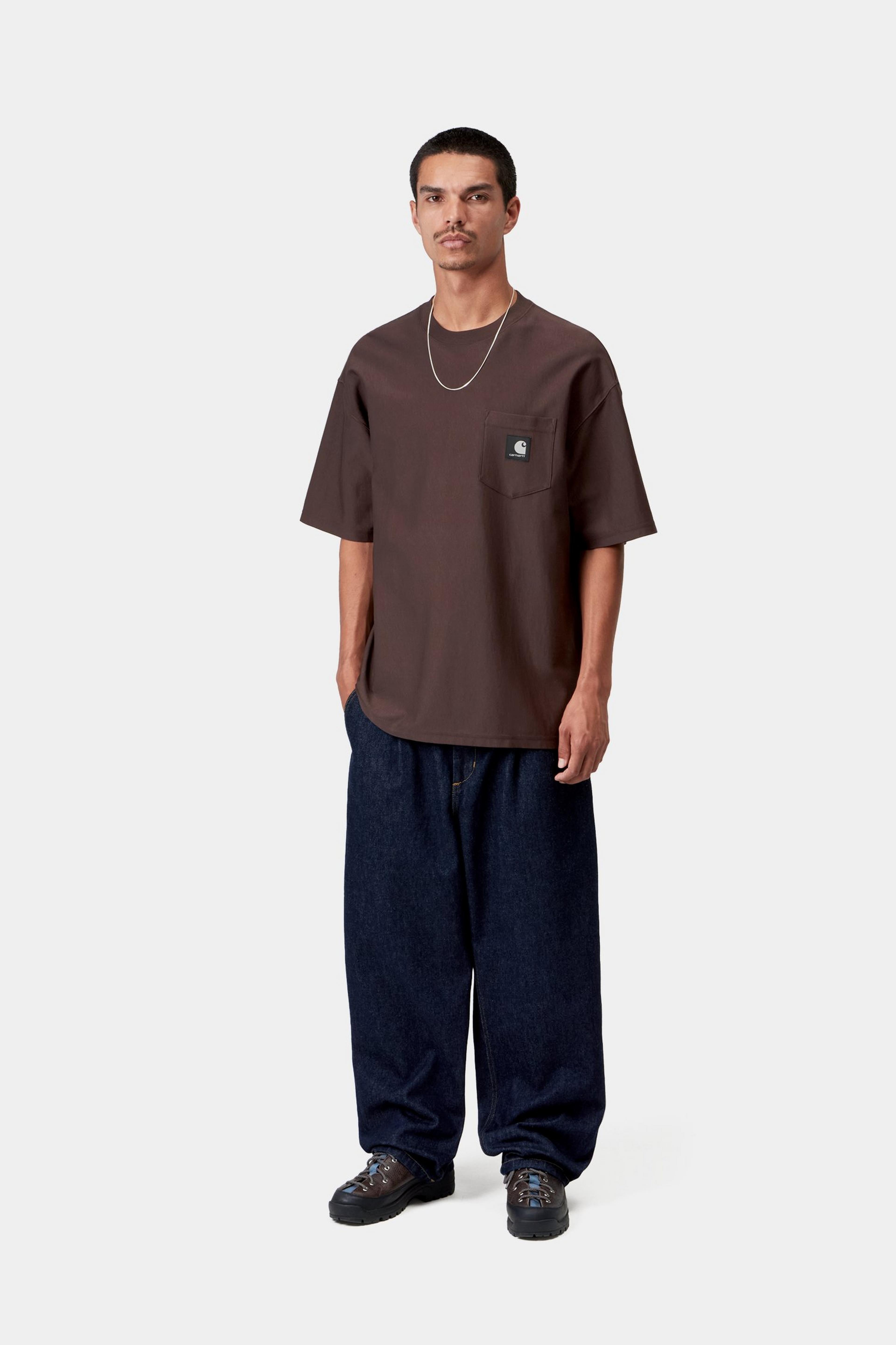 S/S OG Loose Pocket T-Shirt - Palisander