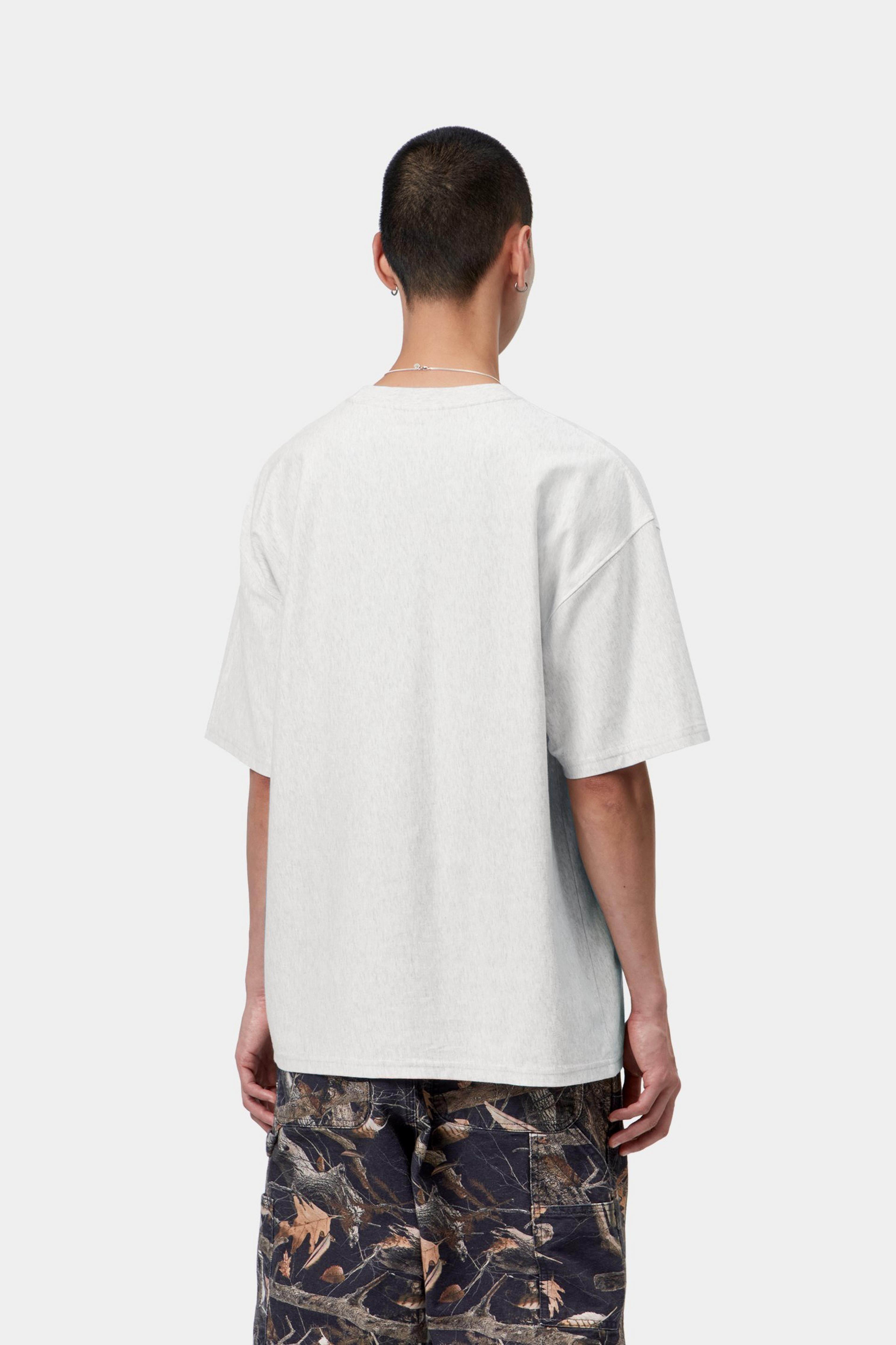 S/S OG Loose Pocket T-Shirt - Ash Heather