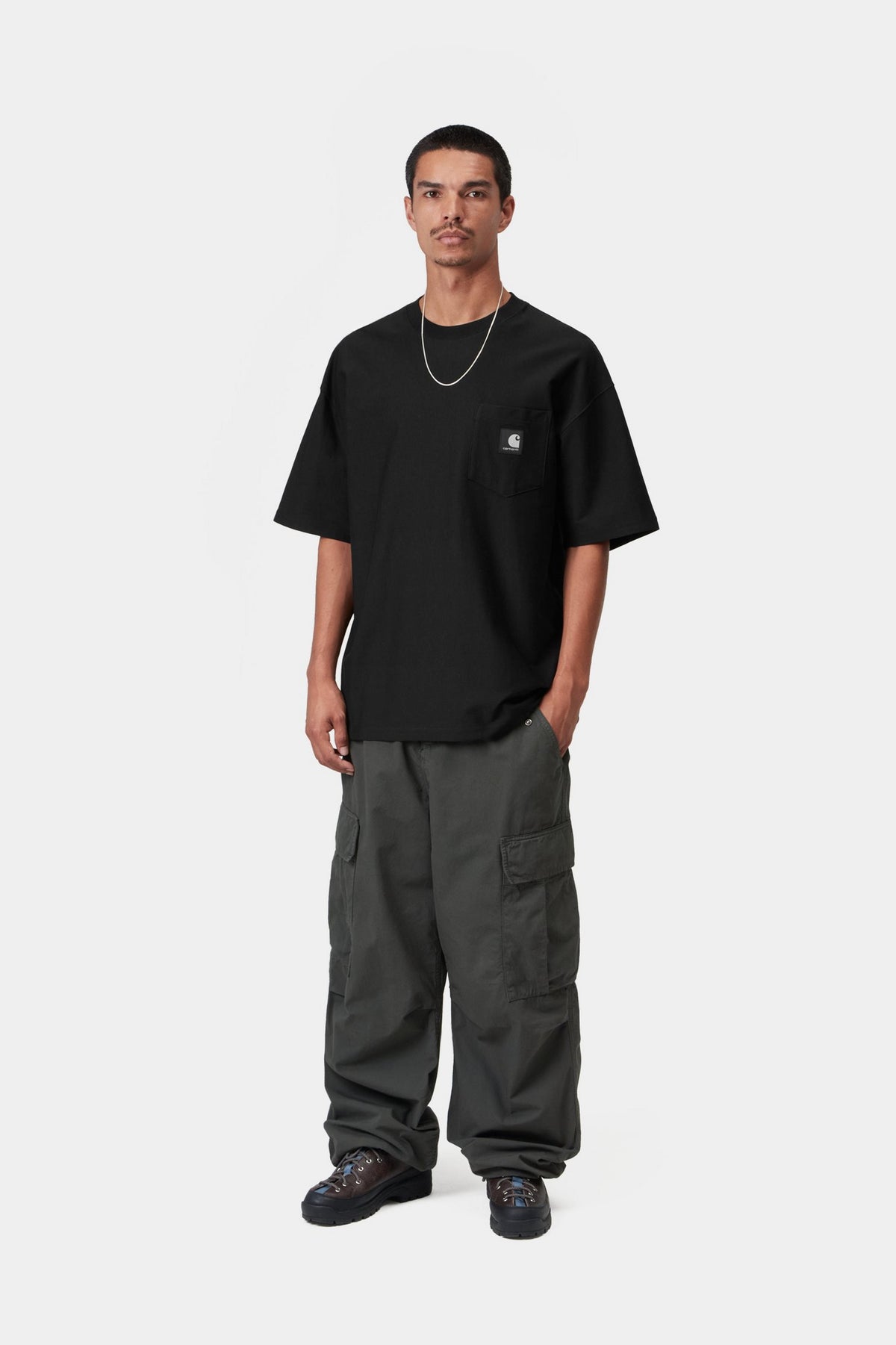 S/S OG Loose Pocket T-Shirt - Black